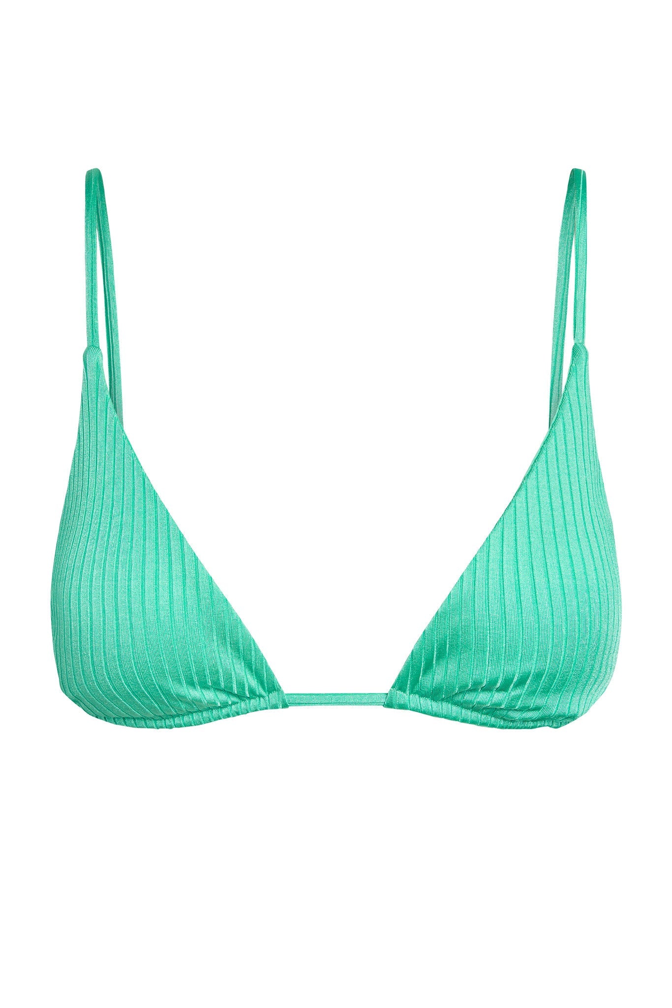 Kauai Top - Turquoise Wide Rib