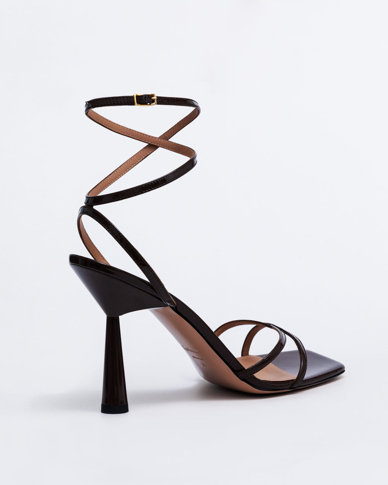 Kim Sandal 90 Leather | Chocolate Brown