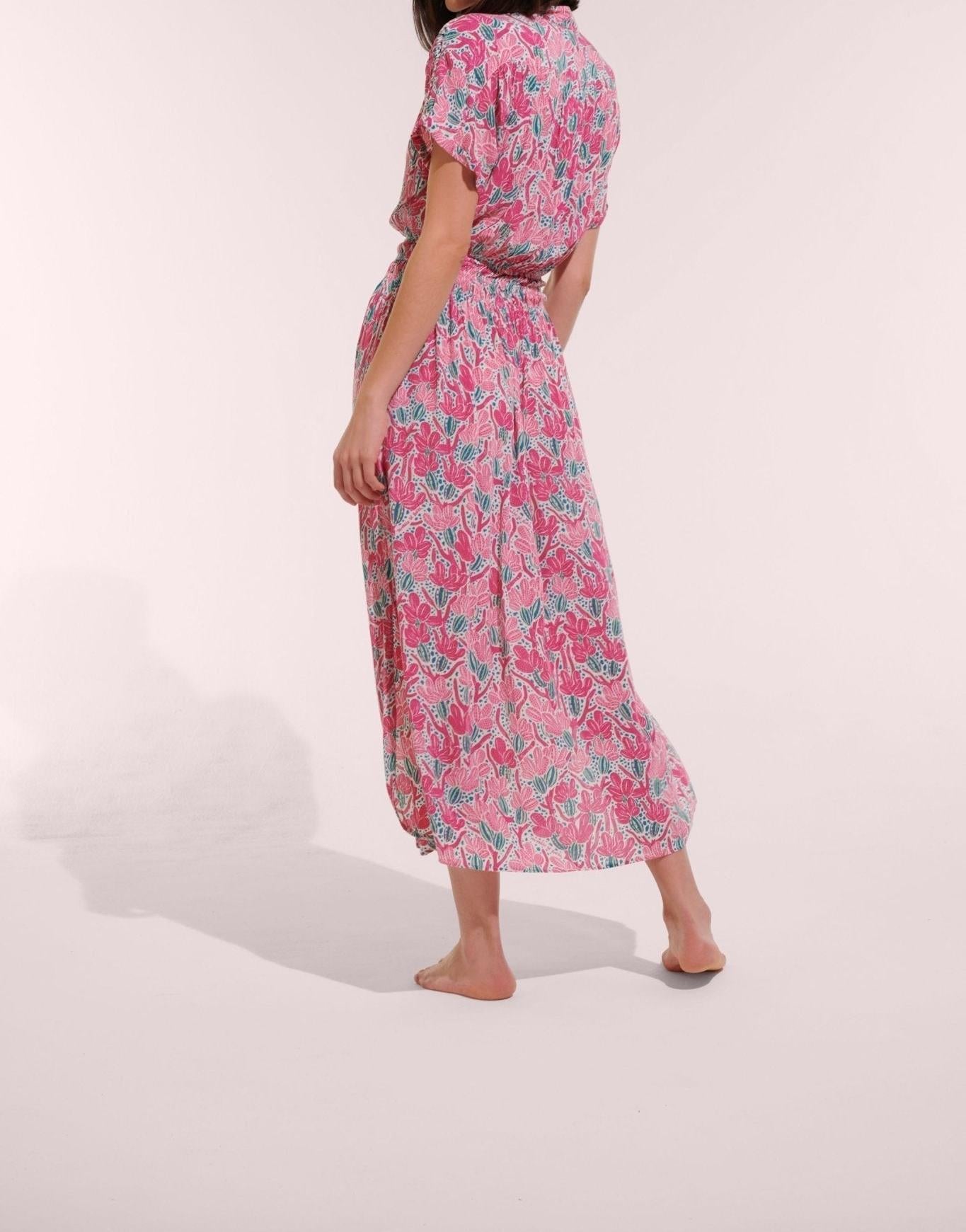 Long Dress Becky V - Poupette St Barths