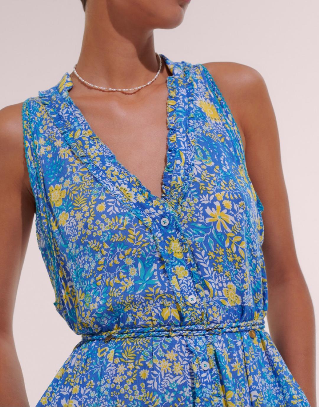 Long Dress Nana V - Poupette St Barths