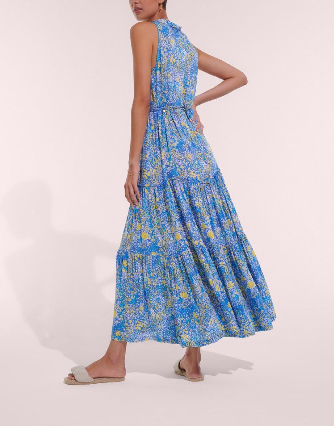 Long Dress Nana V - Poupette St Barths