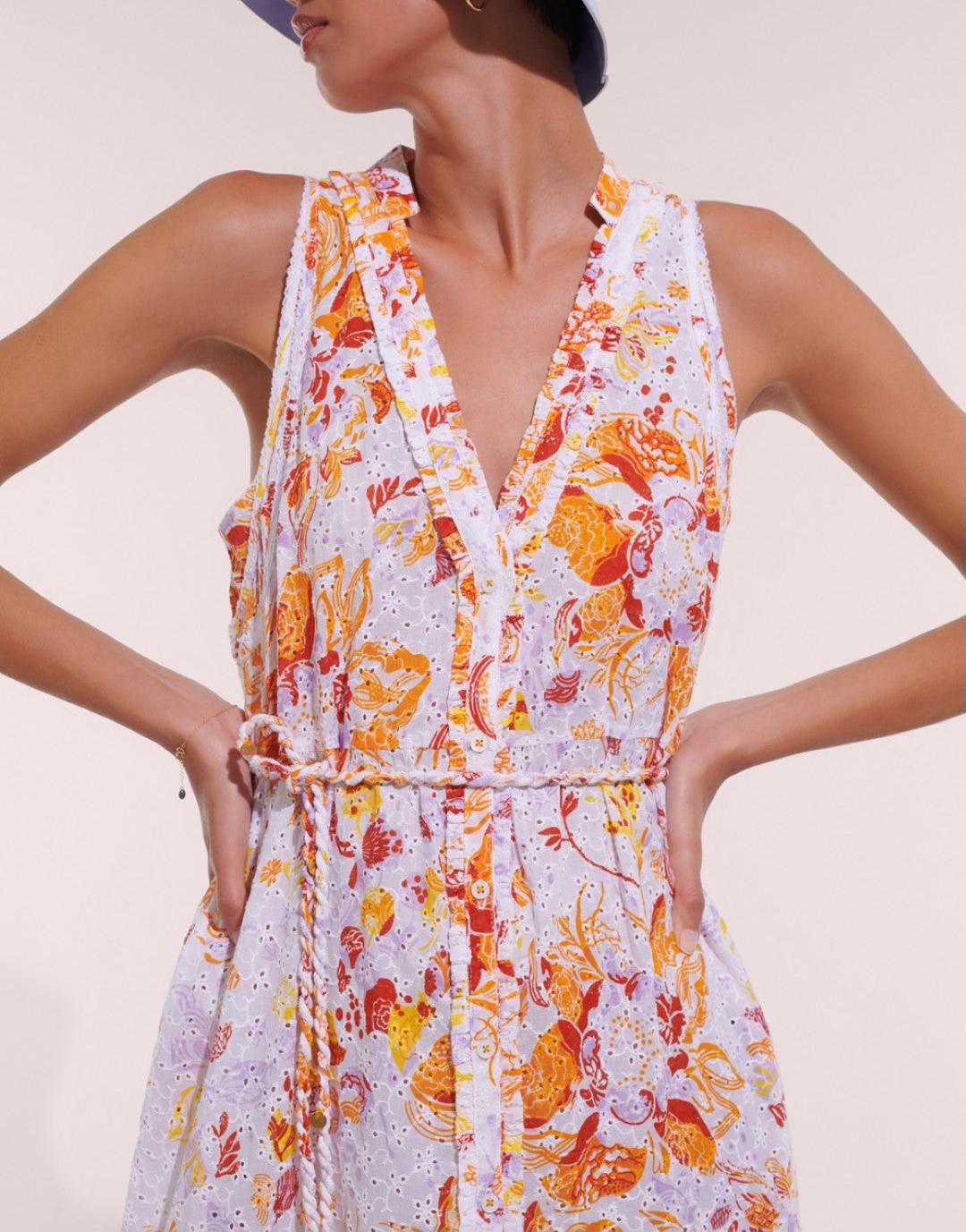 Long Dress Nana CT E - Poupette St Barths