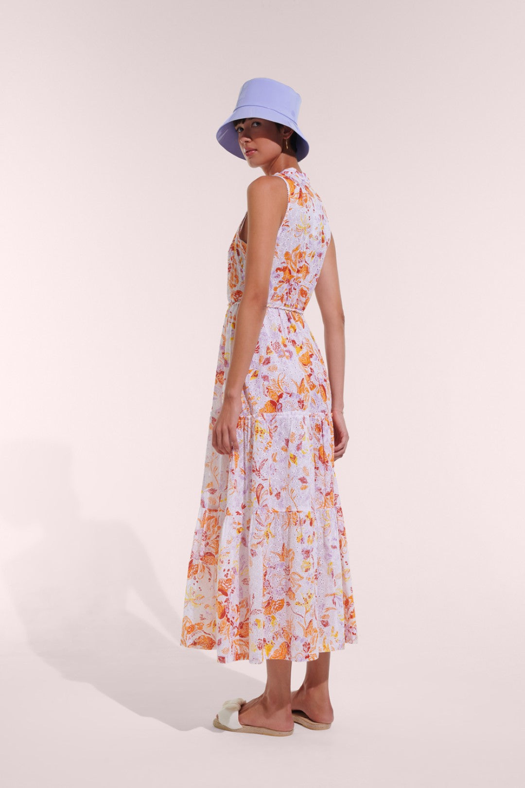 LONG DRESS NANA CT E - ORANGE NEMESIA