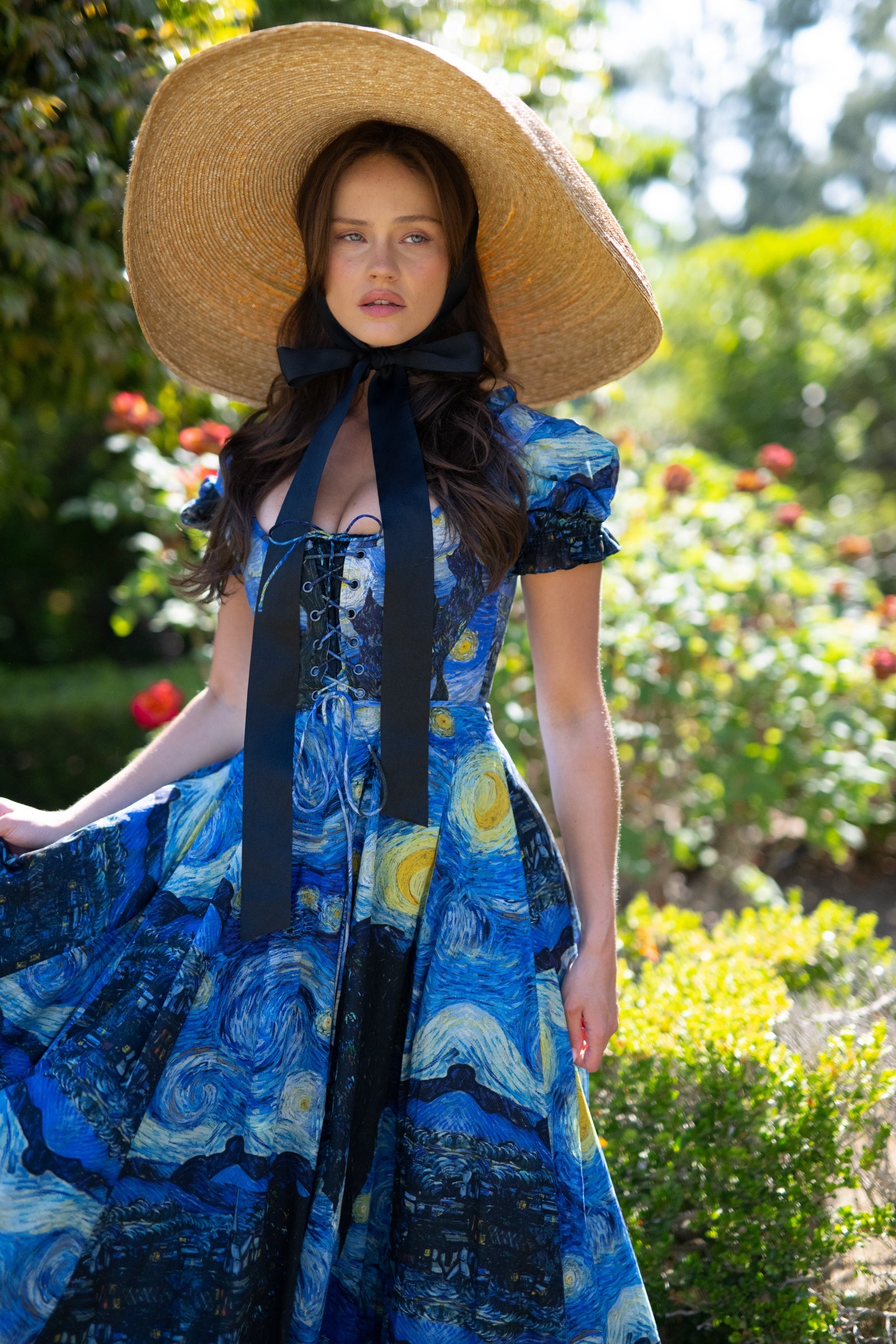 The Starry Night Garden Party Gown