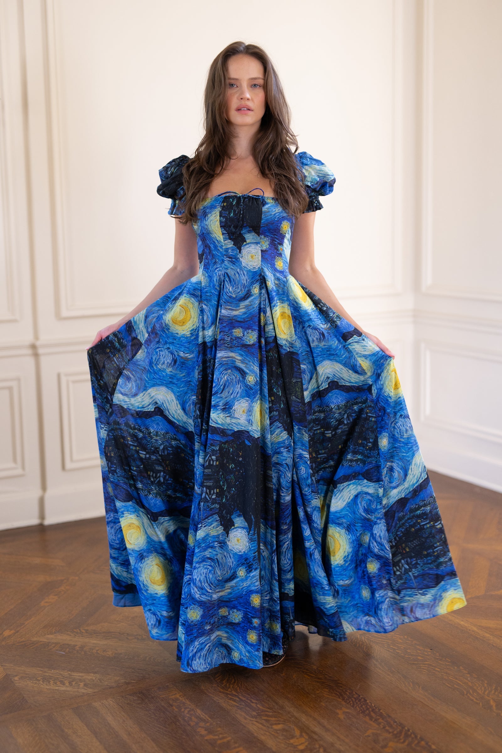 The Starry Night Garden Party Gown