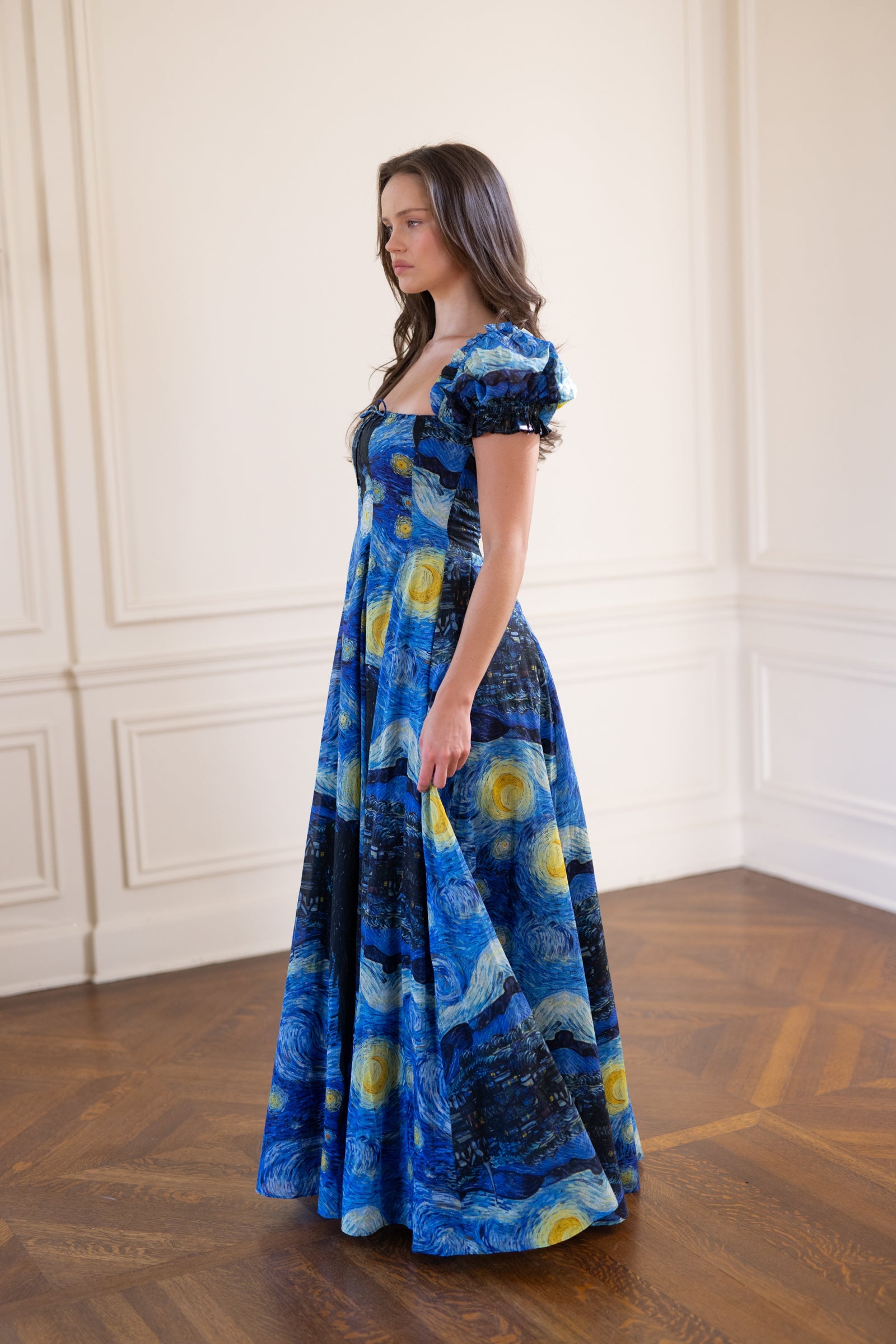 The Starry Night Garden Party Gown