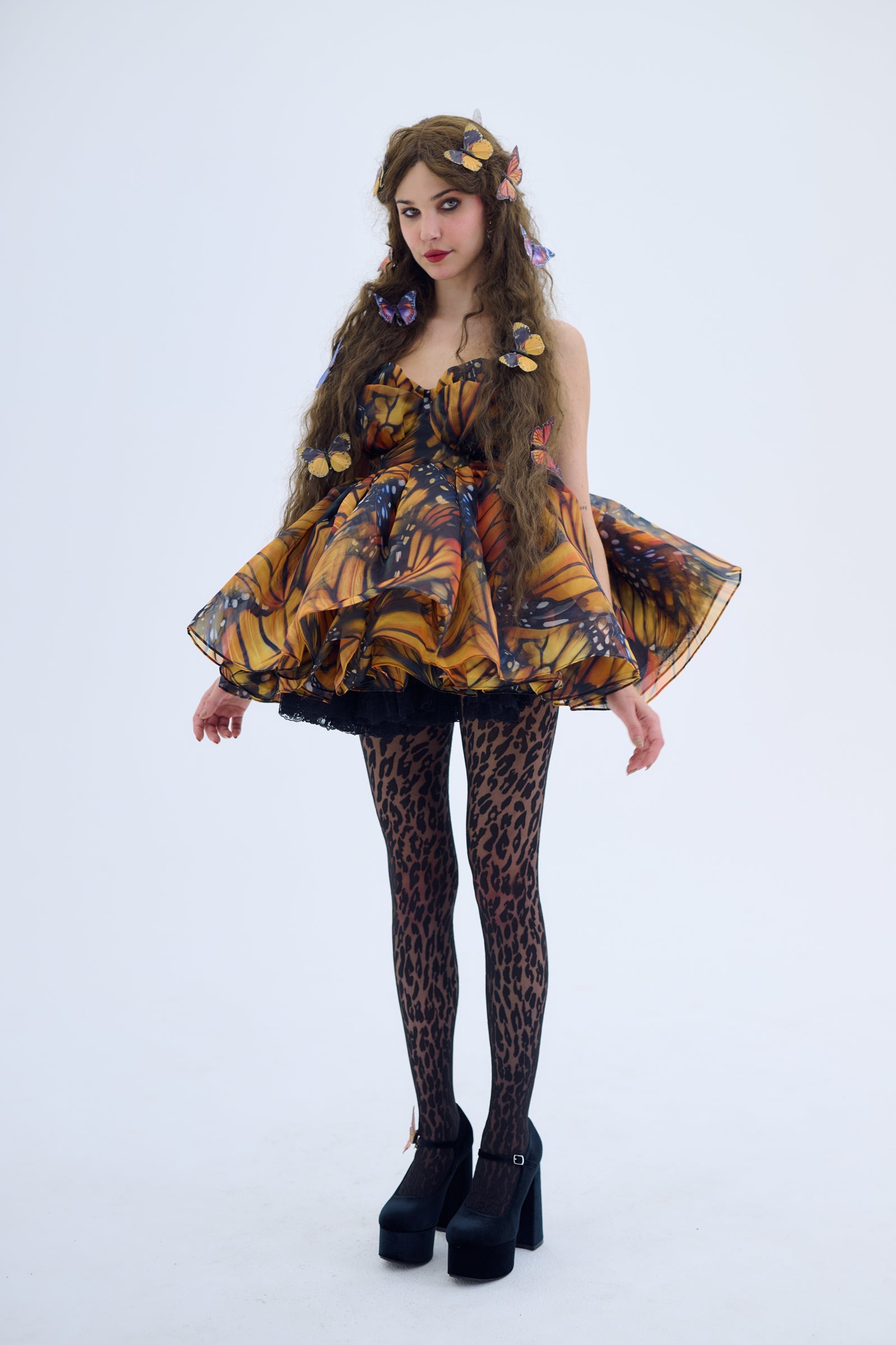 The Monarchy Party Blue Moon Dress