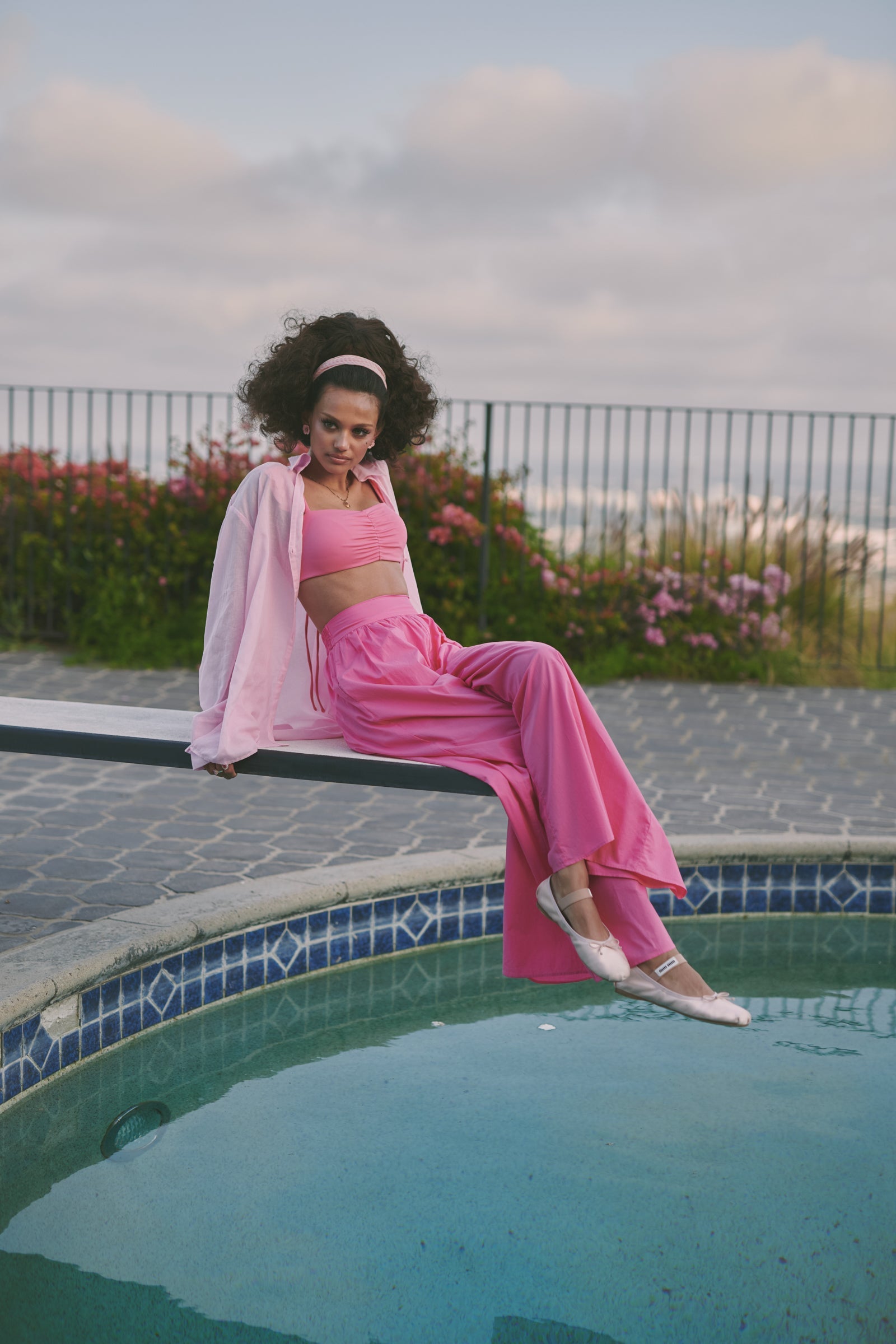 The Babe Ruffle Bikini Top