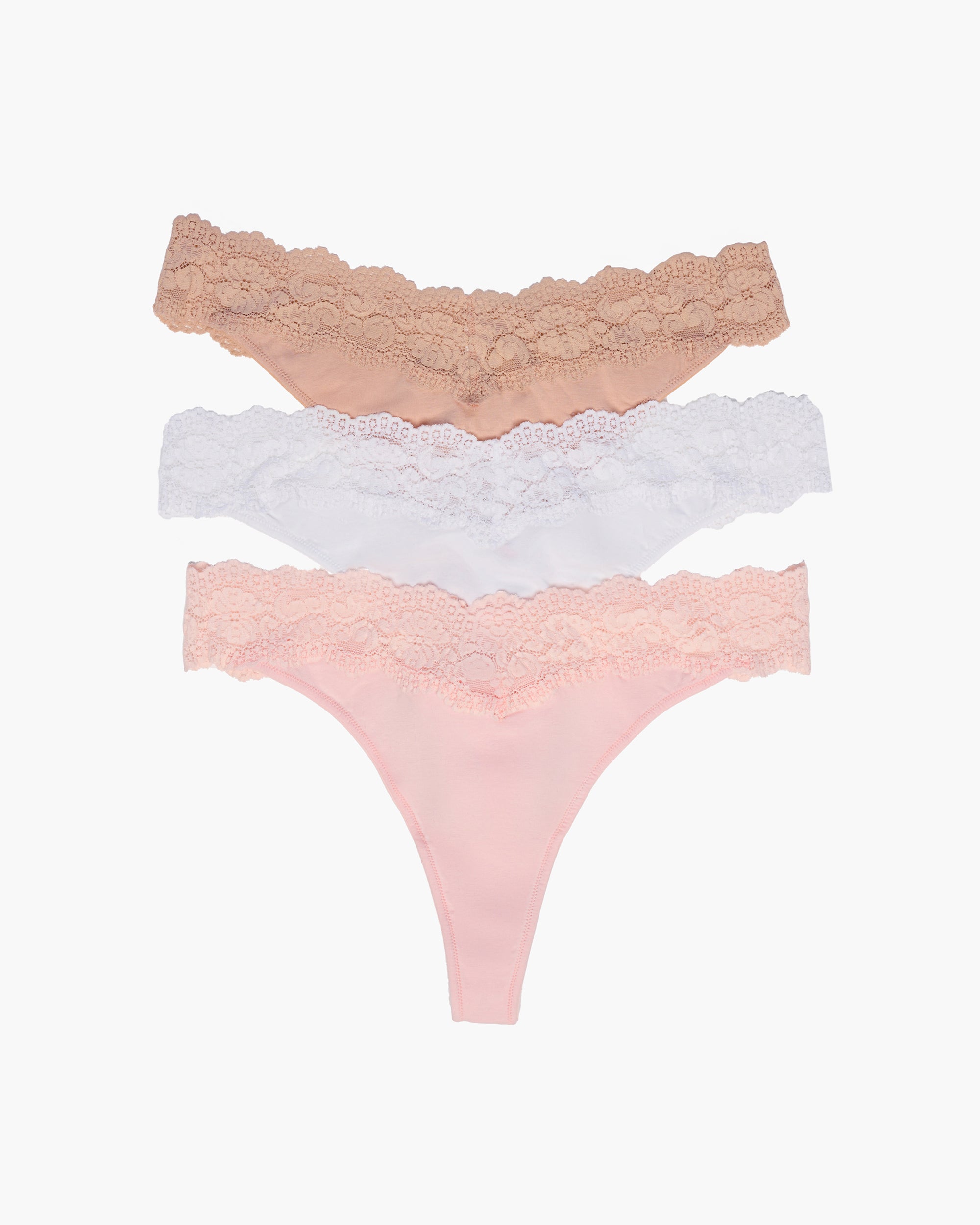 Plus Size Thong 3 Pack