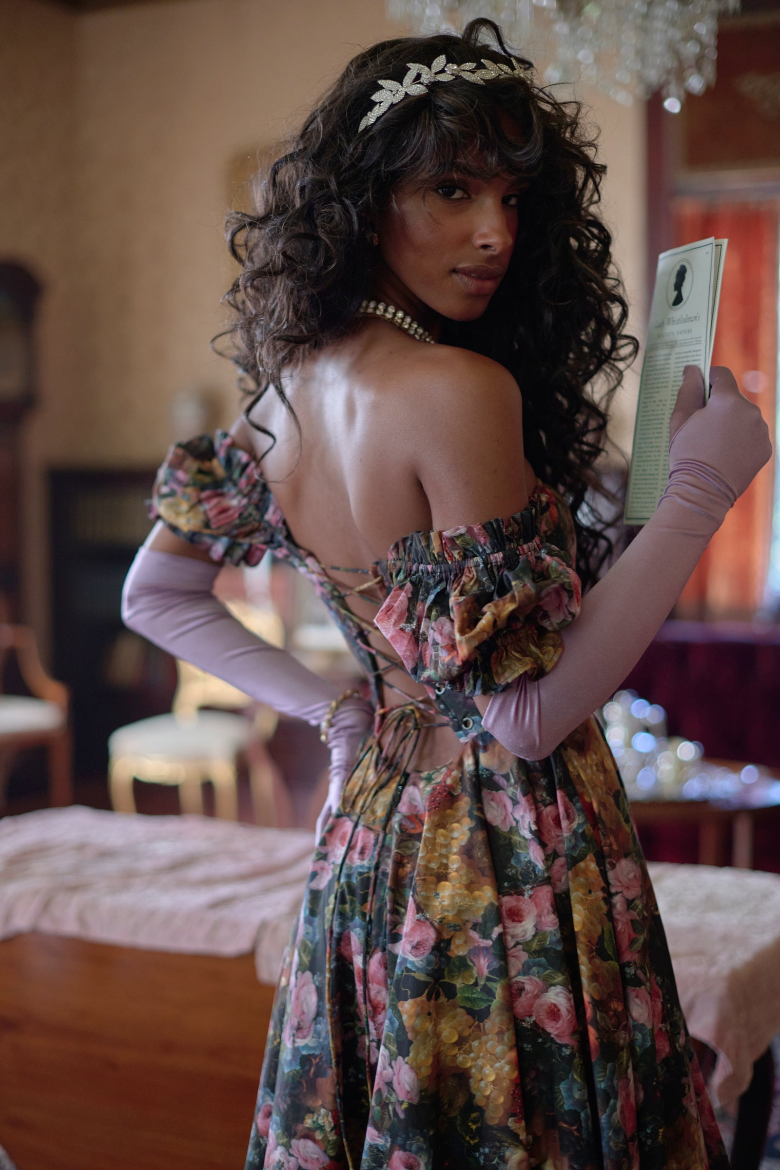 Genevieve Foxglove Dress