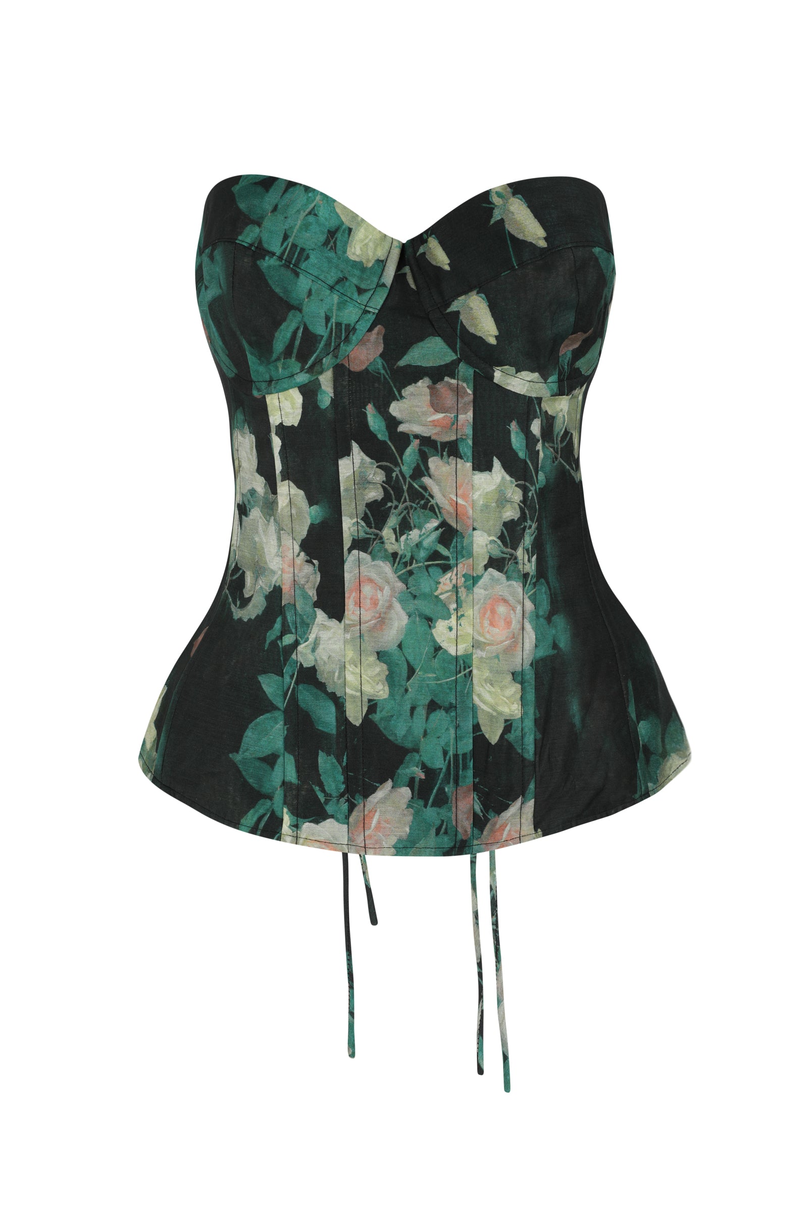 The Enchantment Silk Bustier Corset