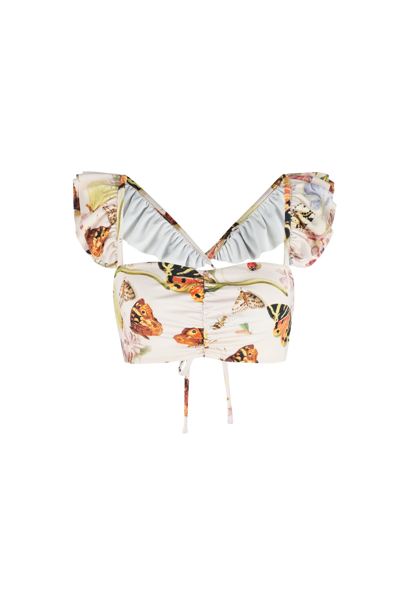 The Elder Ruffle Bikini Top