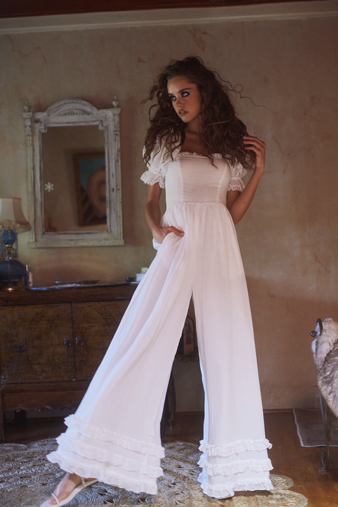 The Ivory Road Trip Jumpsuit