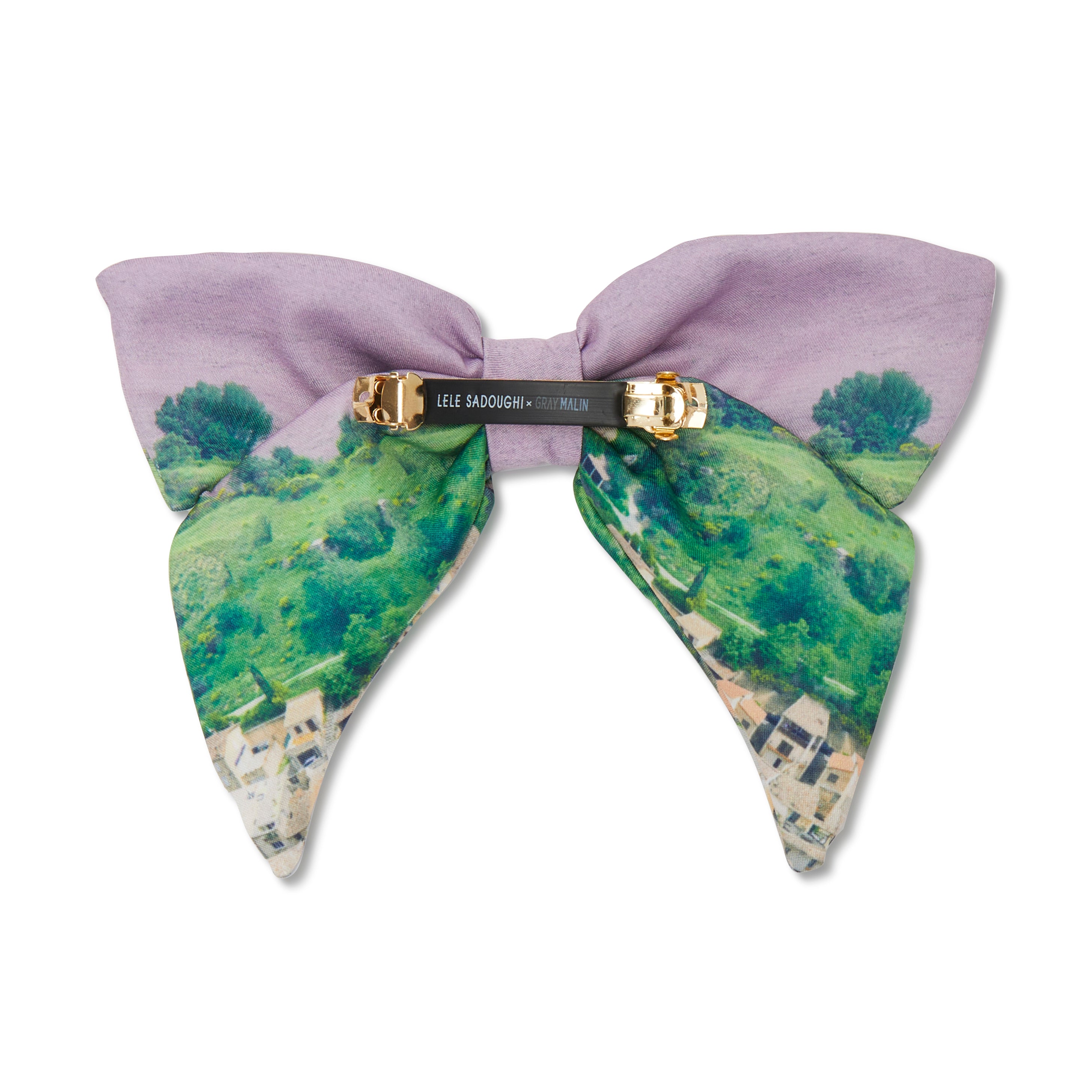 Lele X Gray Malin Libby Provence Bow Barrette
