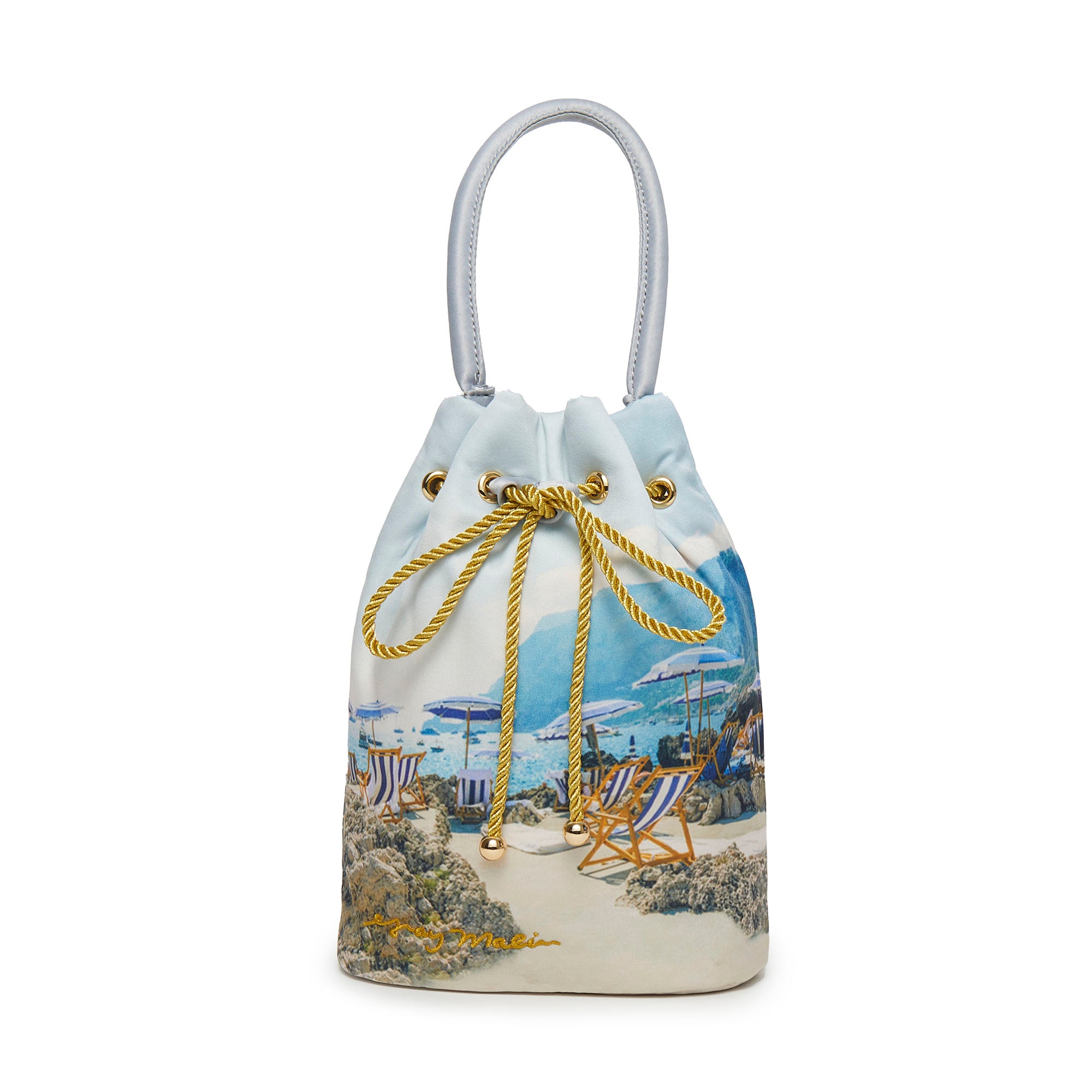 Lele X Gray Malin La Fontelina Lucy Bucket Bag