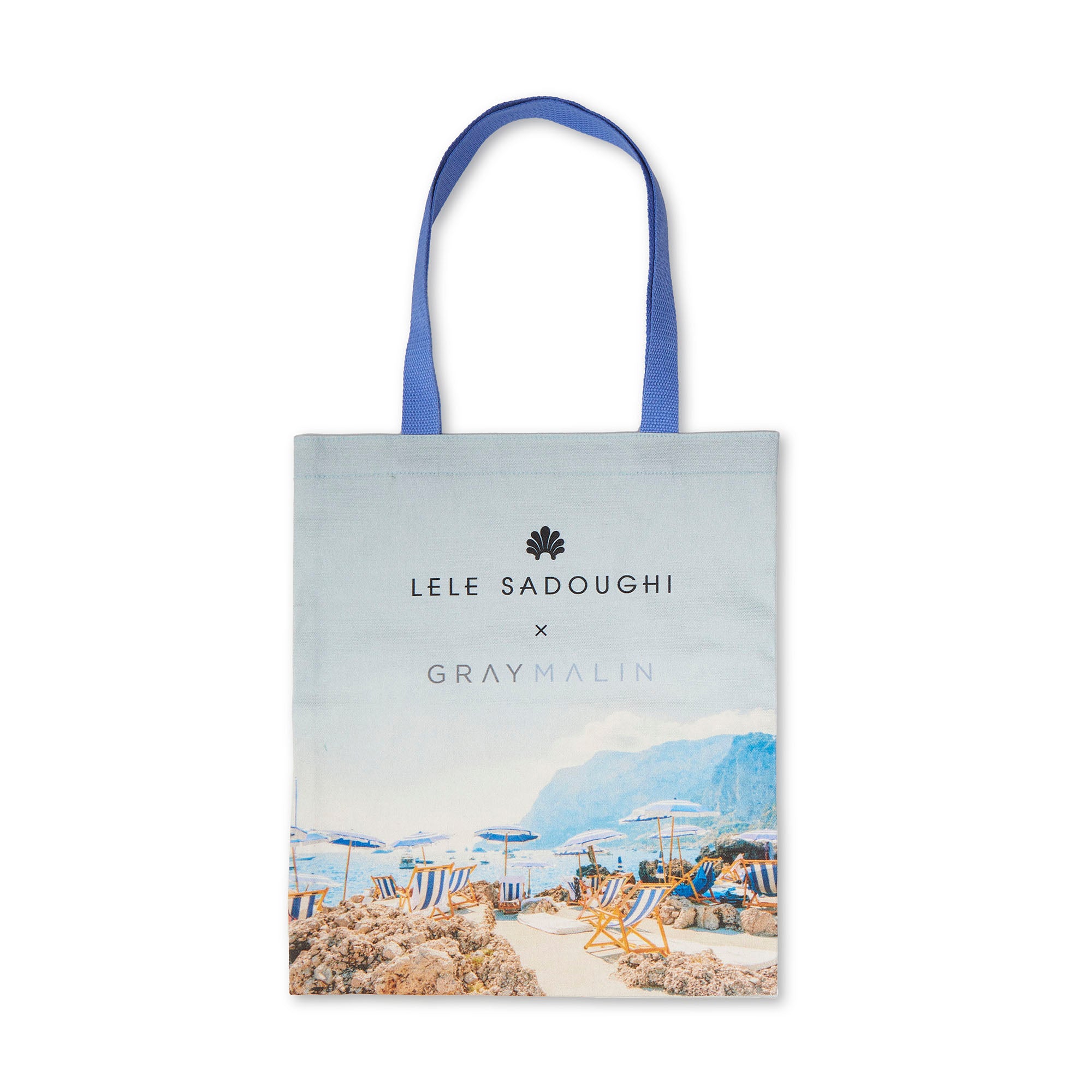 Lele X Gray Malin La Fontelina Lucy Canvas Tote