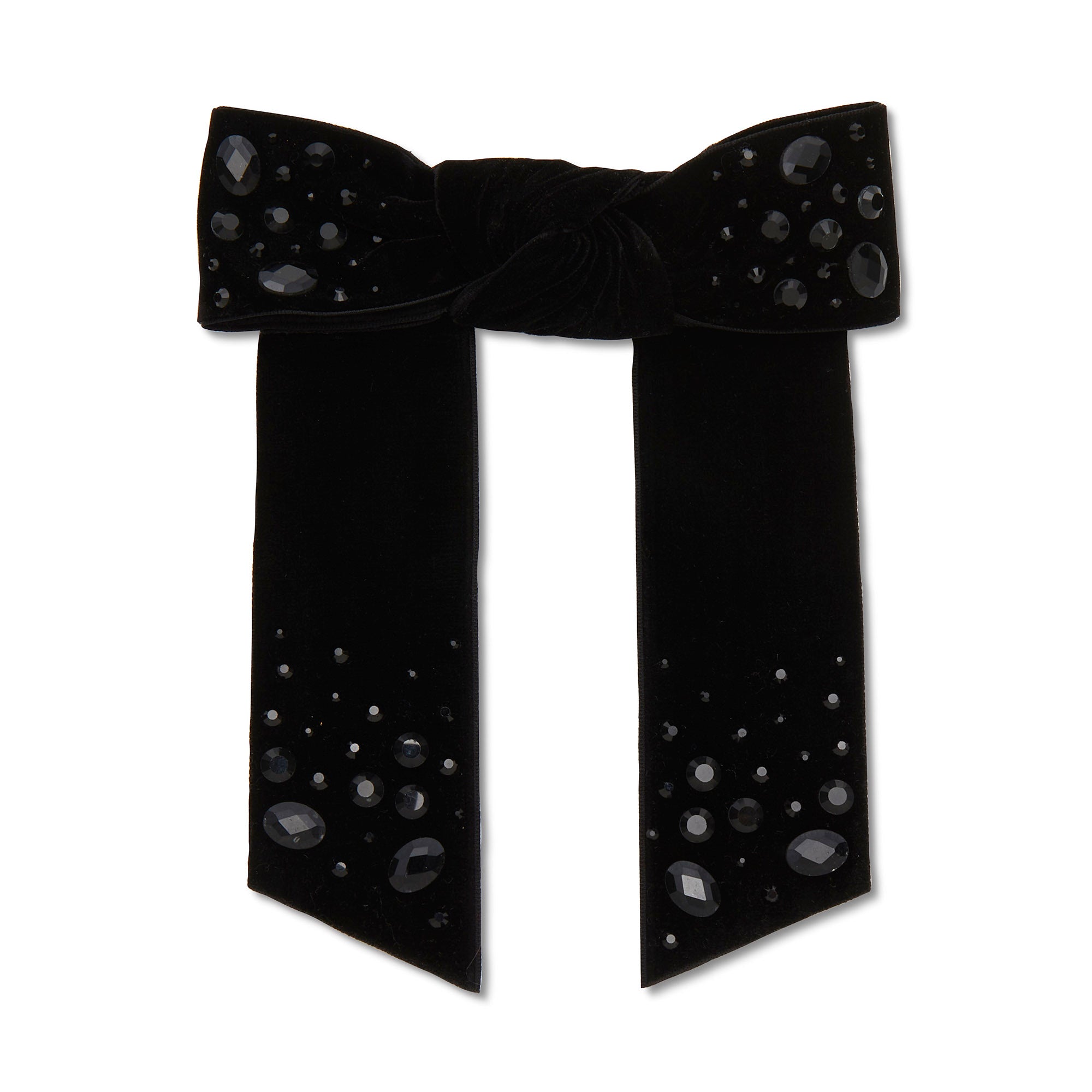 Shirley Crystal Pebble Bow