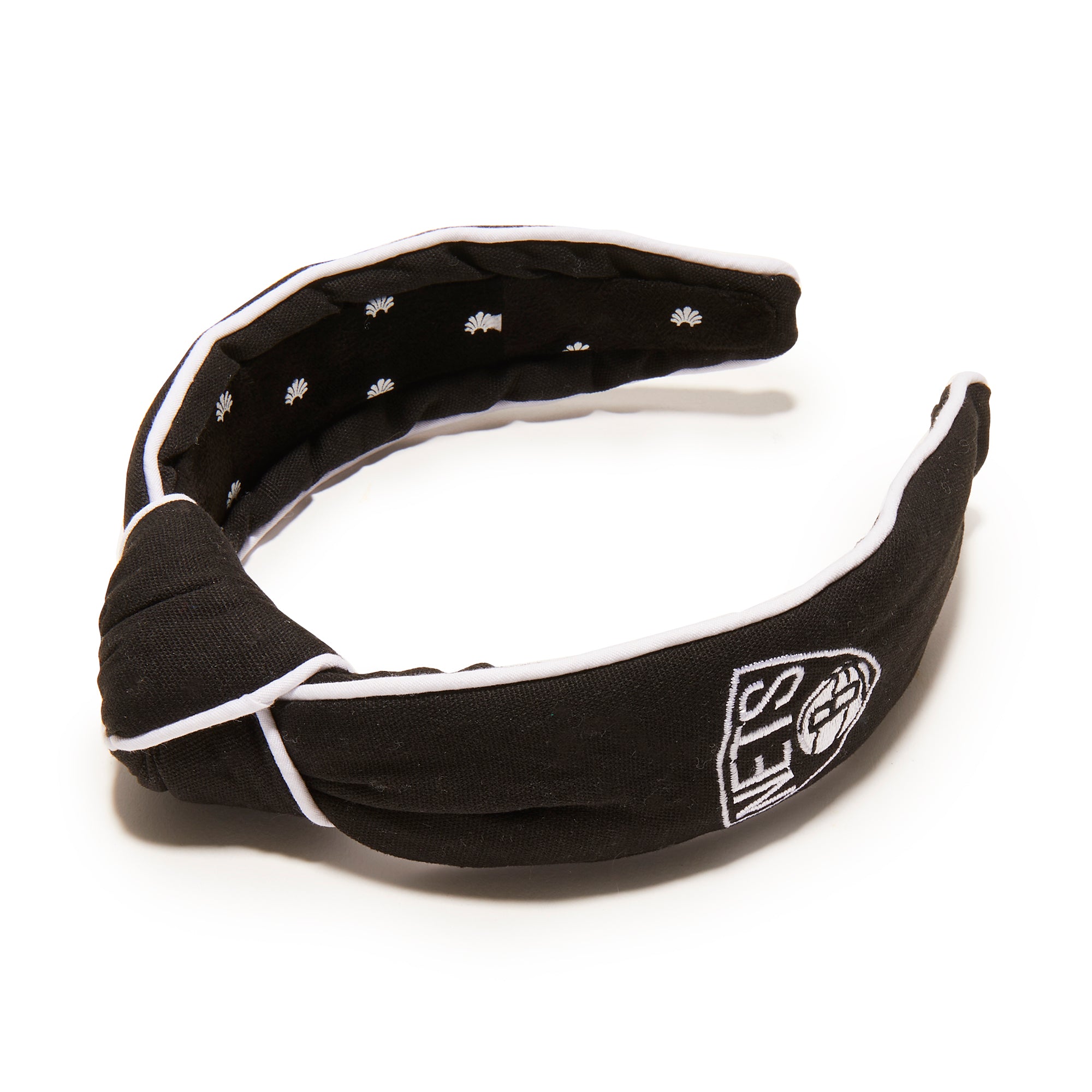 Lele / NBA Brooklyn Nets Embroidered Headband