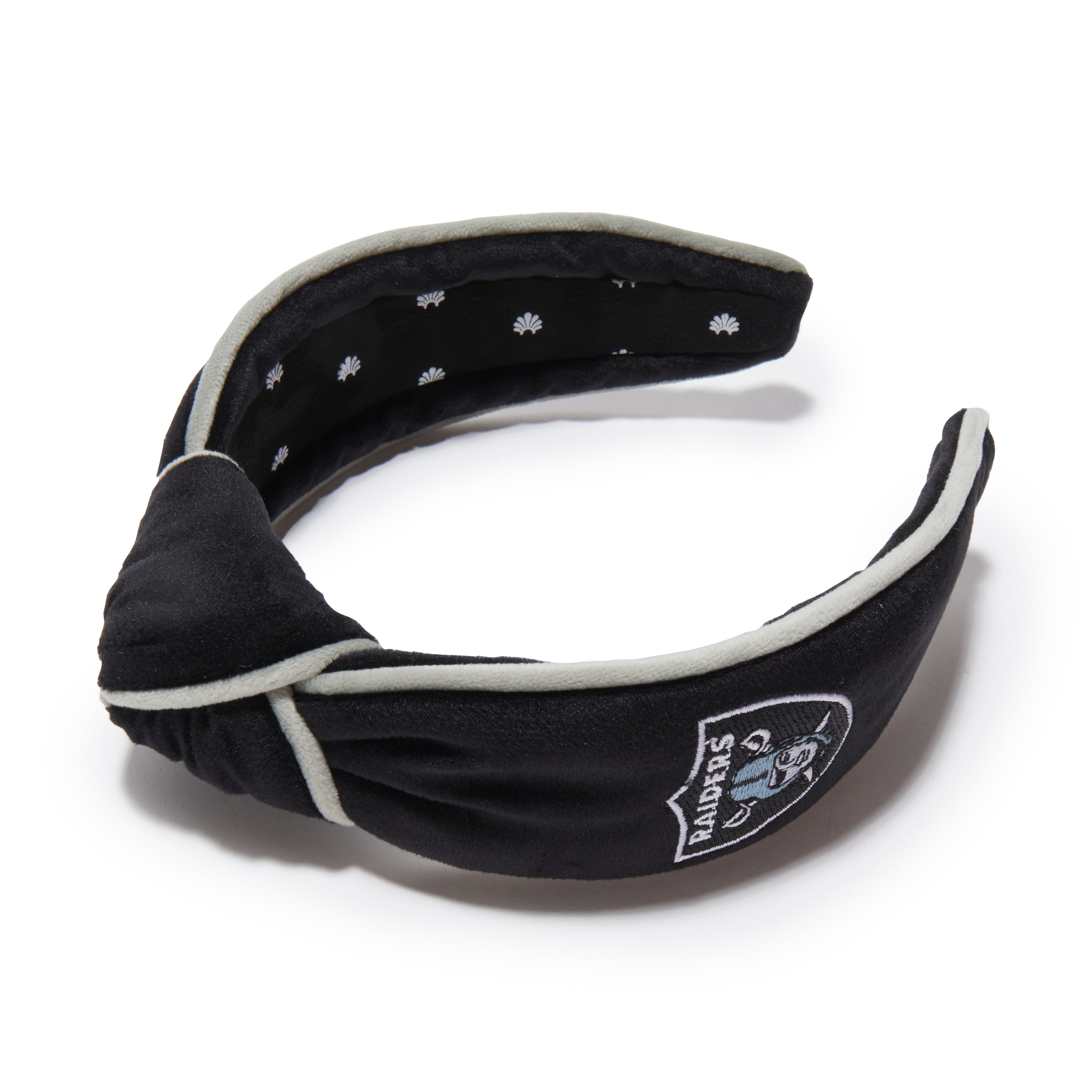 Las Vegas Raiders Embroidered Knotted Headband