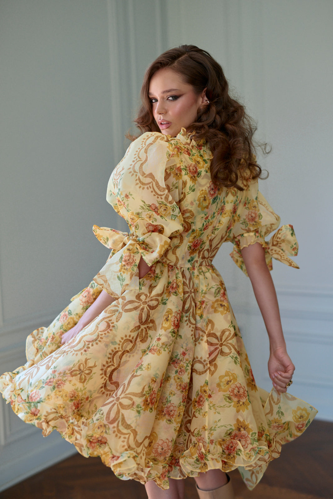 The Creme Brulee Marie Dress