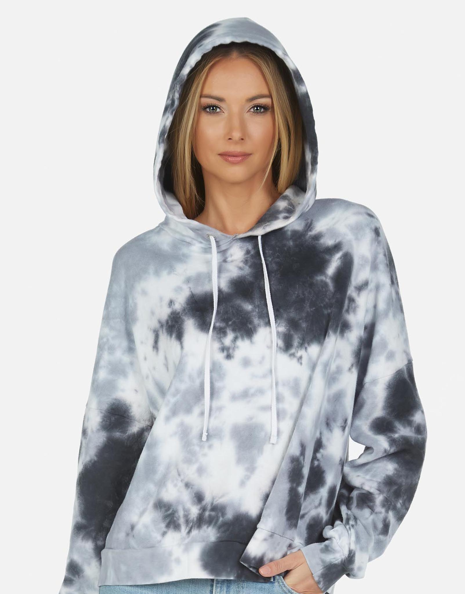 Michael Lauren Women's Gower LE Tie Dye Crop Hoodie