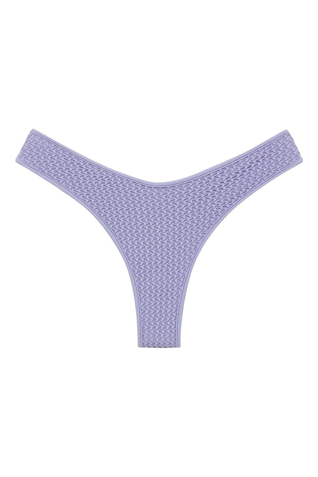 Lavender Crochet Added Coverage Lulu Bikini Bottom