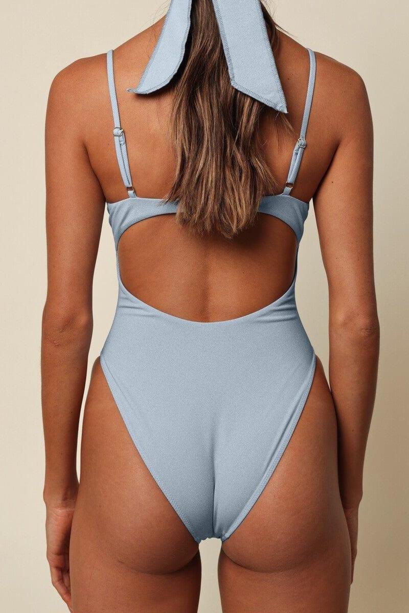 Light Denim Petal One-Piece