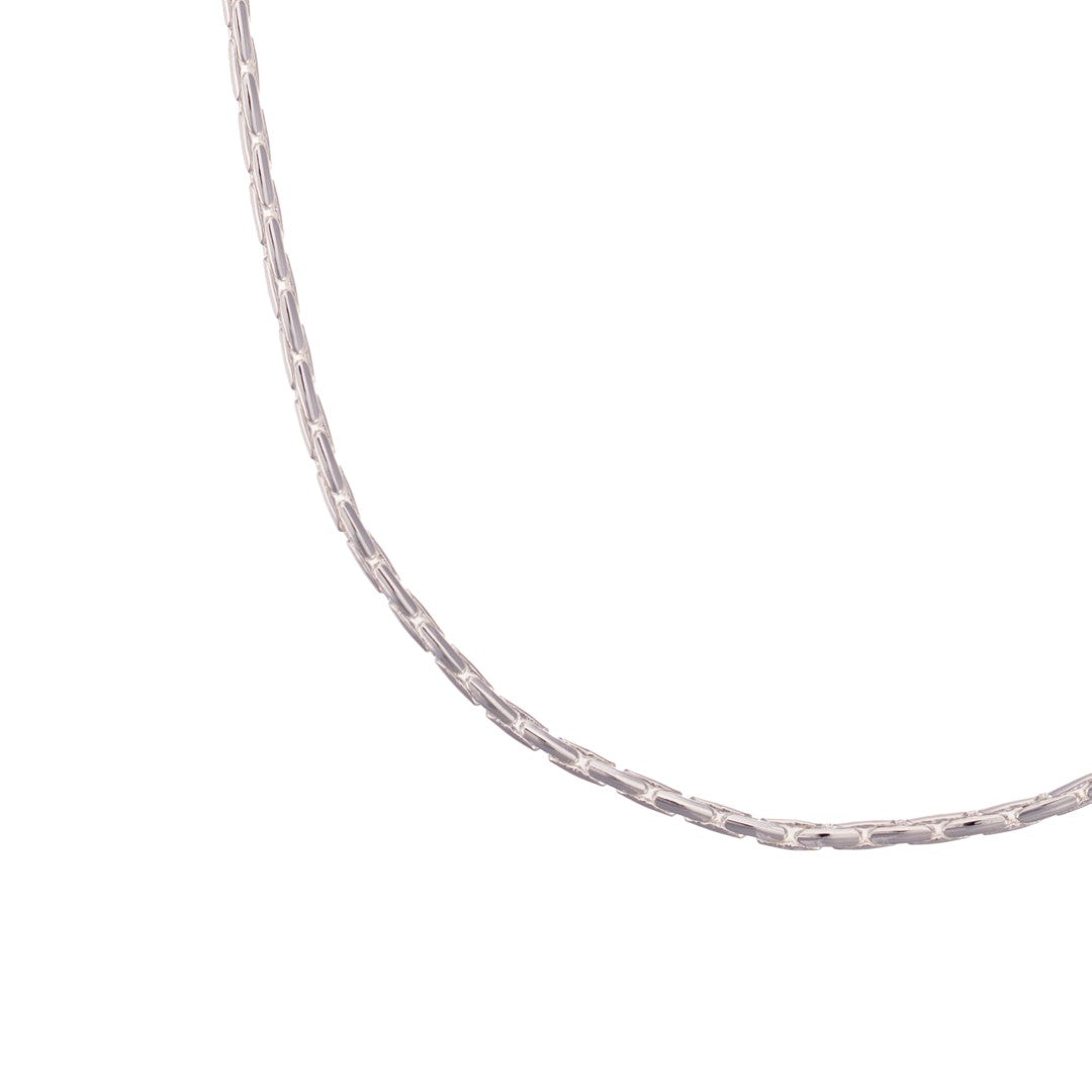 London Necklace Long- Silver