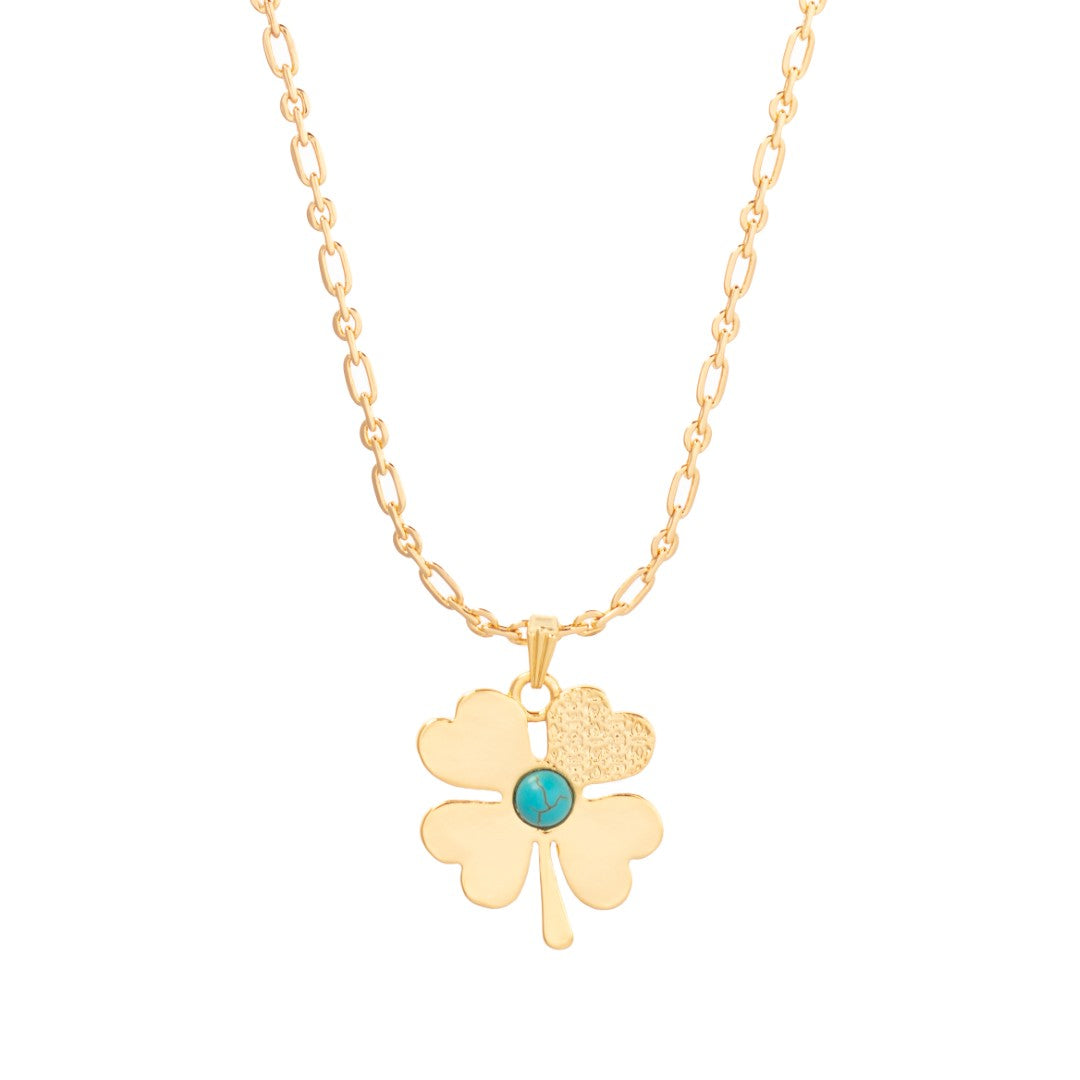 Lucky Clover Pendant Necklace
