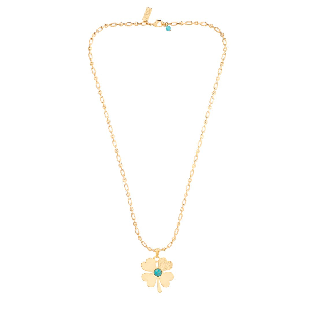 Lucky Clover Pendant Necklace