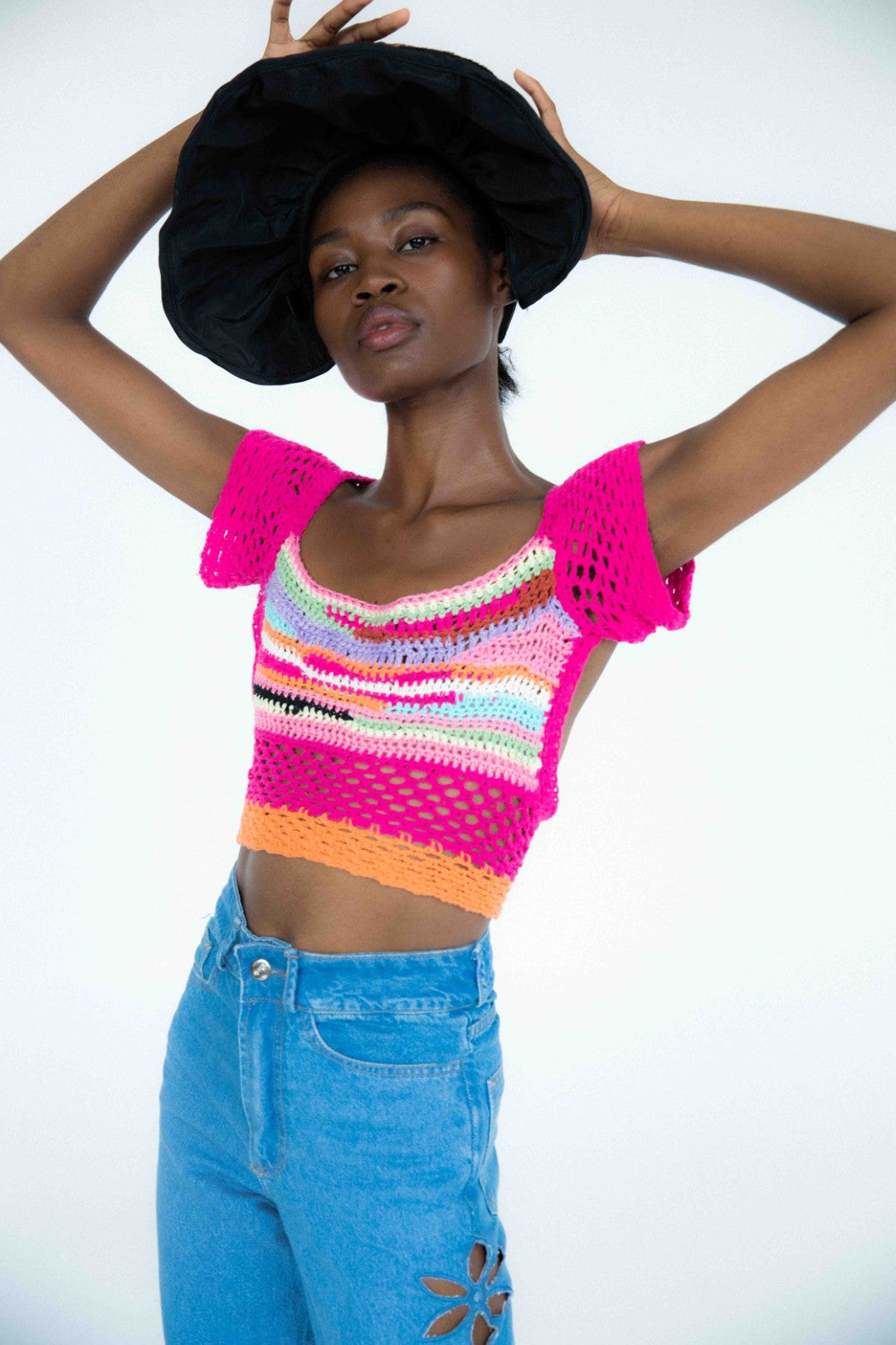 Donna Crochet Top