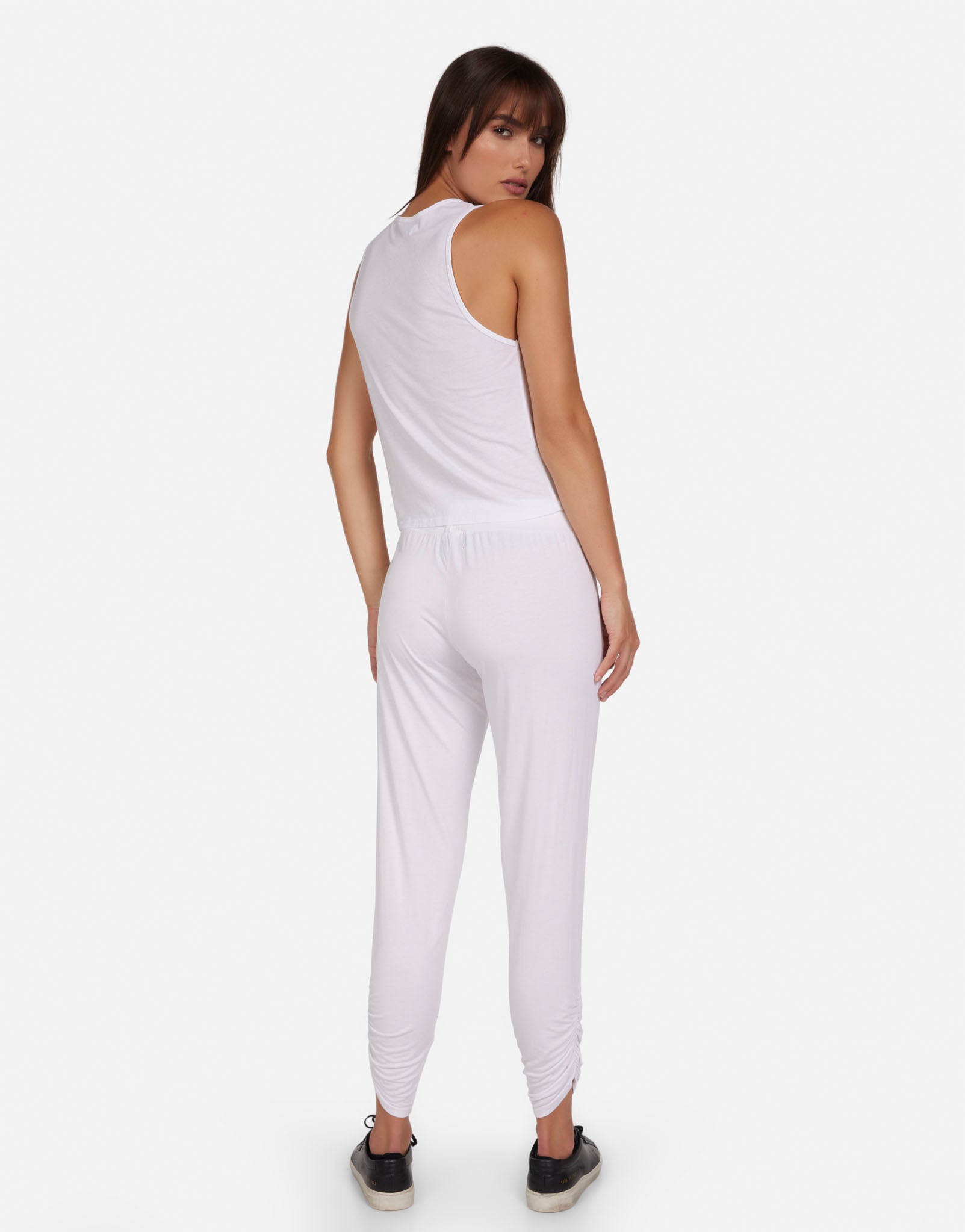 Michael Lauren - Wylder Fitted Tank - White