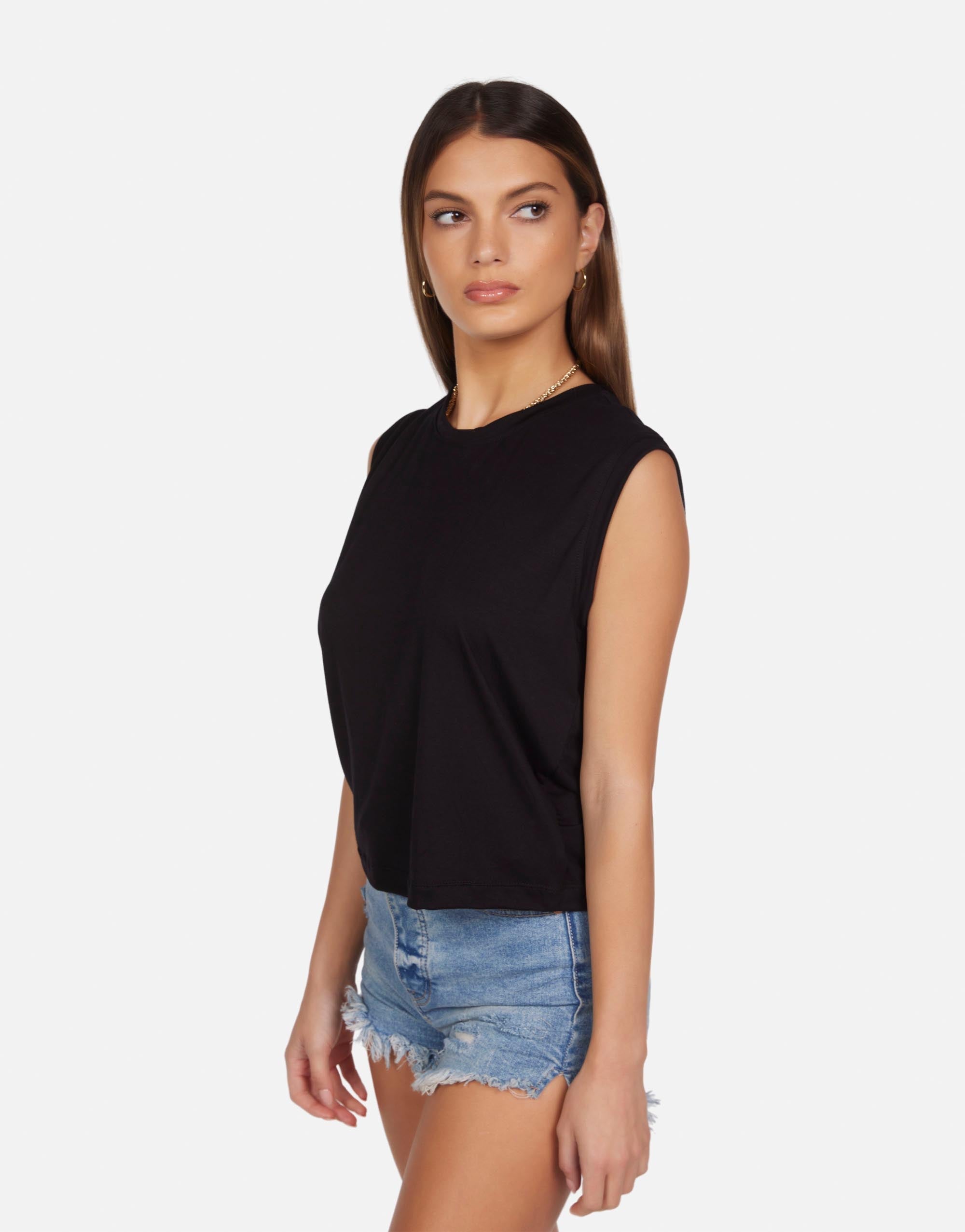 ENZZO CROP TANK | MICHAEL LAUREN
