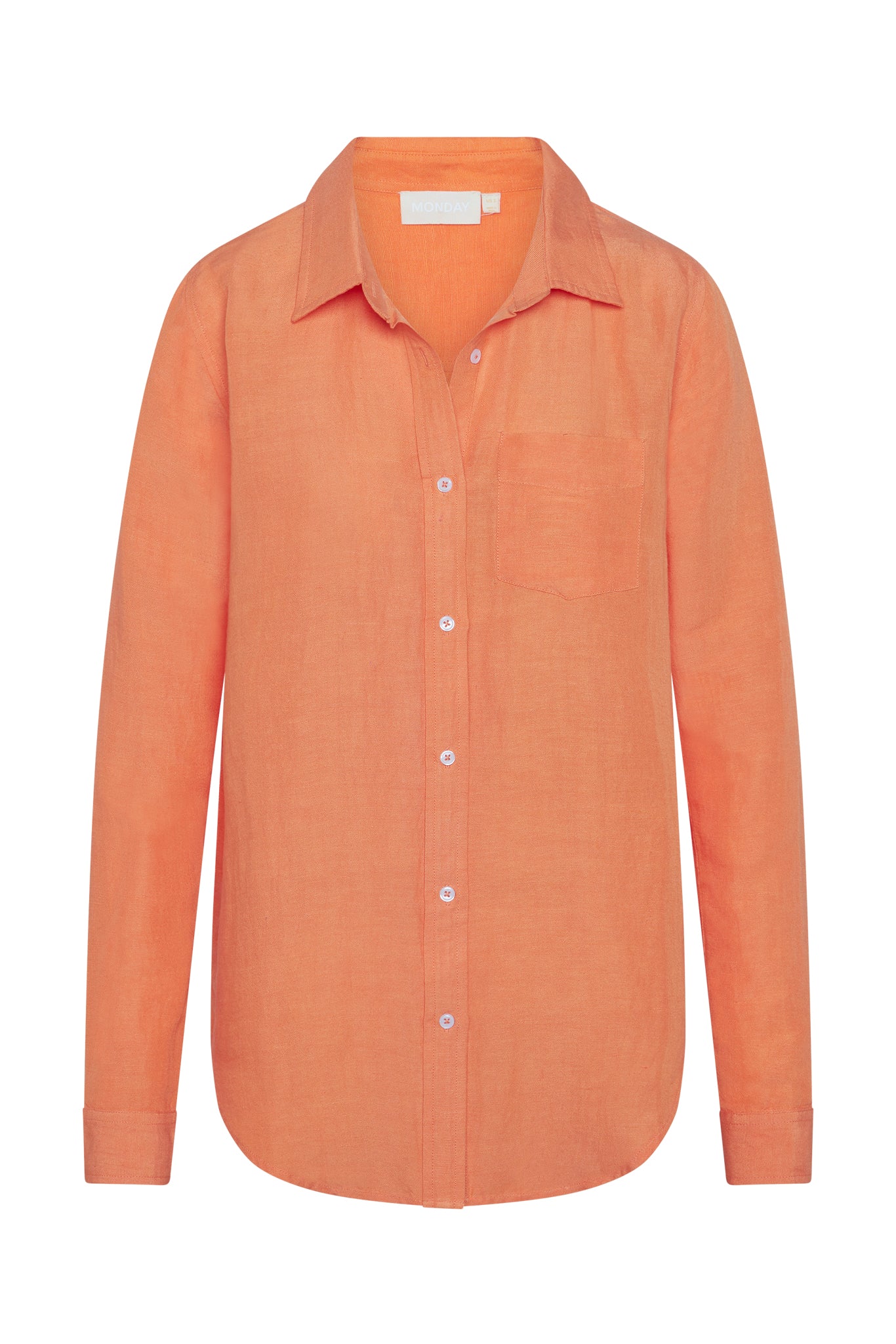 Monaco Linen Shirt - Sun Kissed