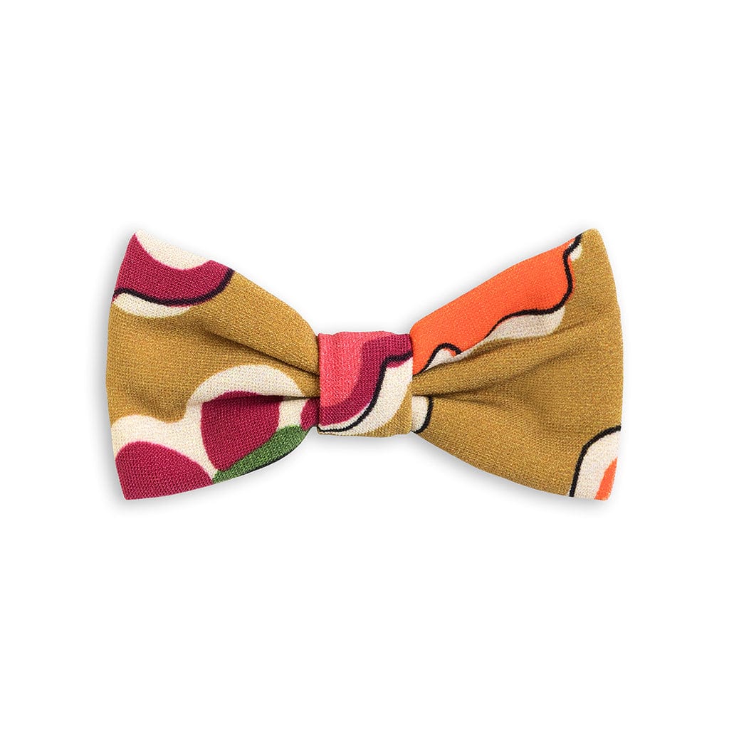 Mazzy Floral Mini Bow Clip