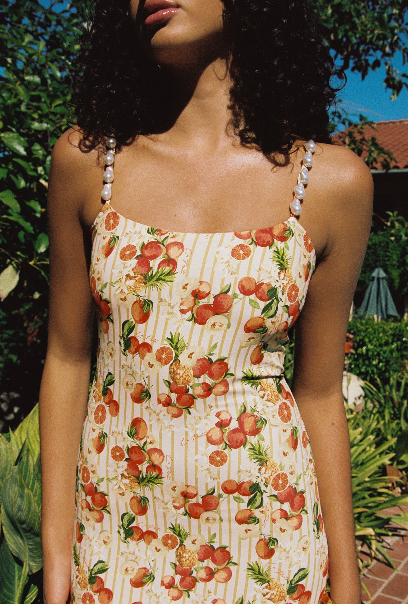 Melrose Dress - Italian Oranges