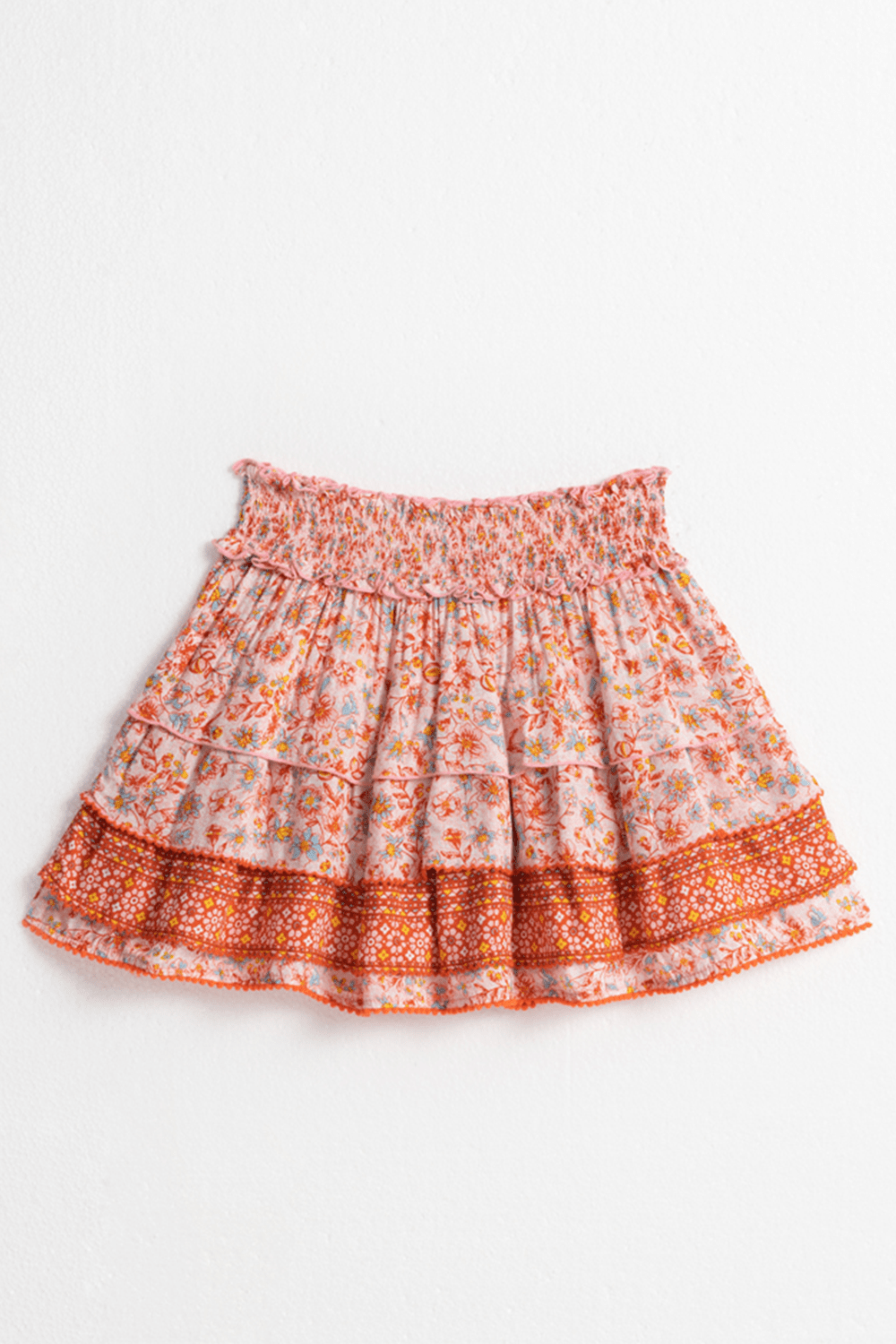 Poupette St Barth - Kids Mini Skirt Ariel - Pink Magnolia