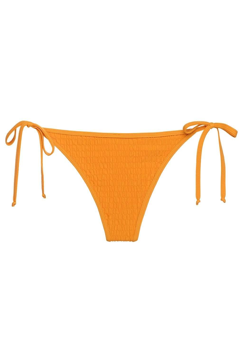 Mari Scrunch Tie-Up Bikini Bottom