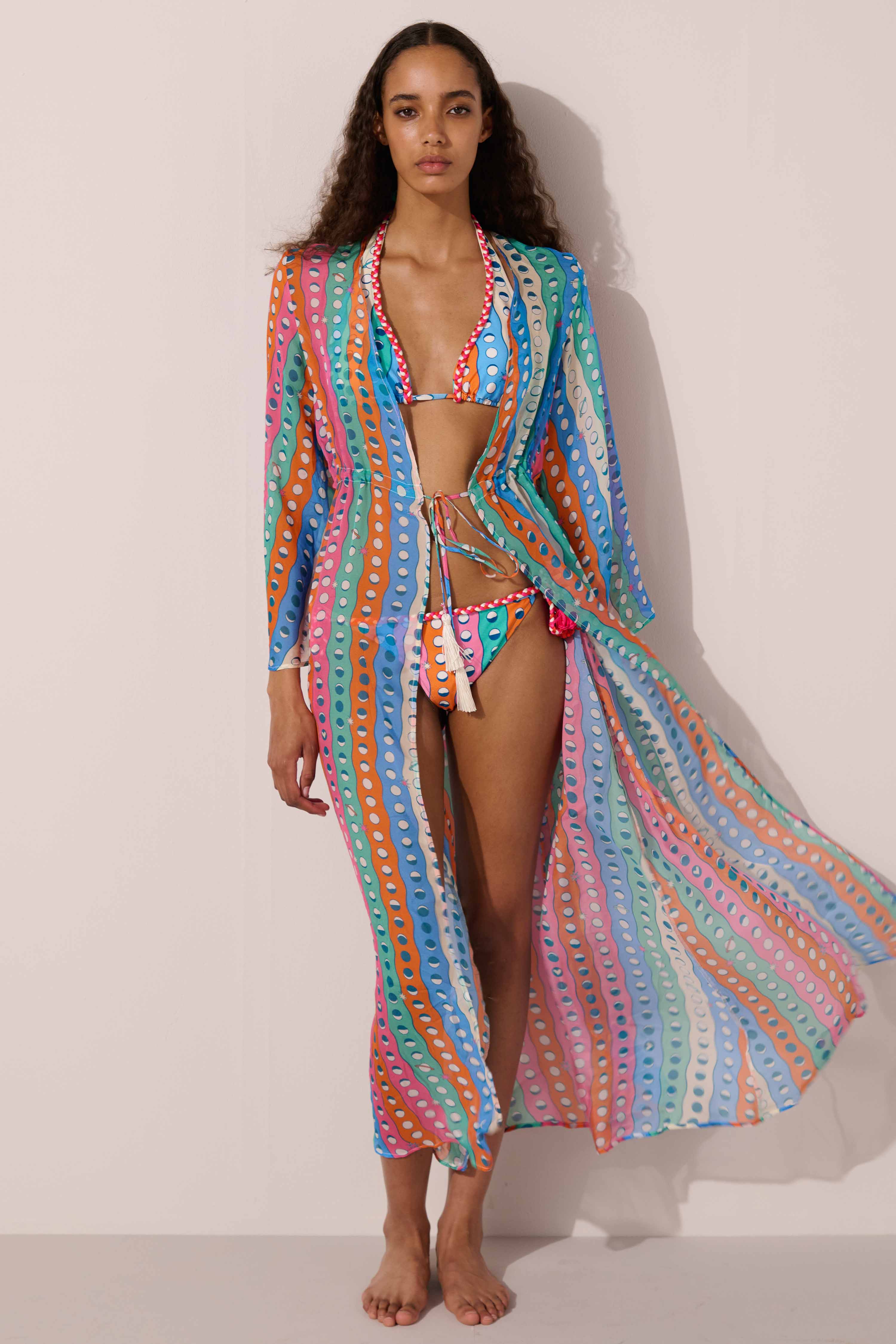 Image of product named moonshine silk marisa kimono by Paolita London