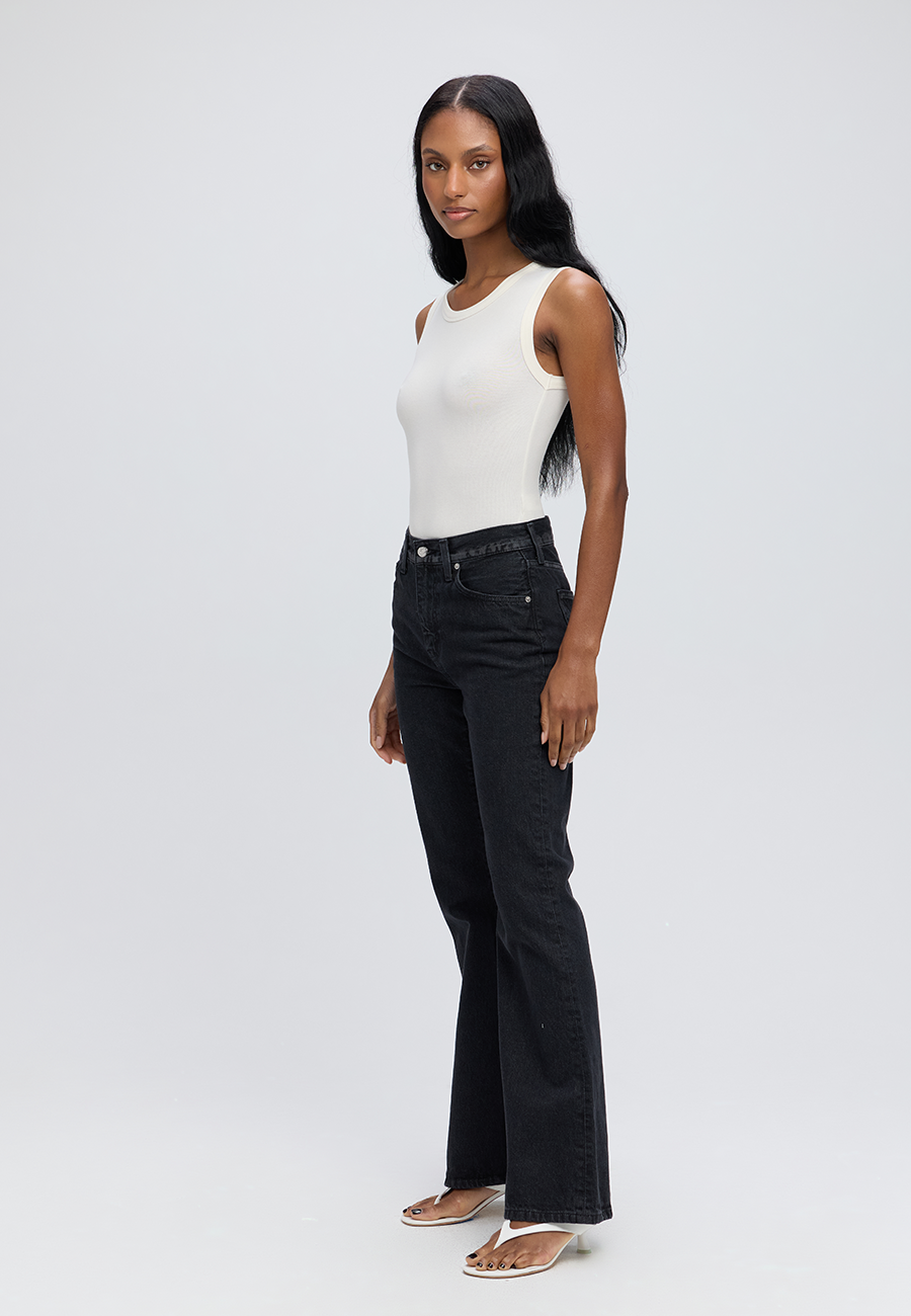 Nina High Rise Flare - Black Creek