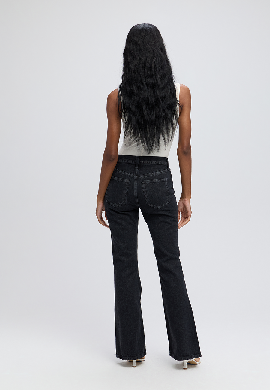 Nina High Rise Flare - Black Creek