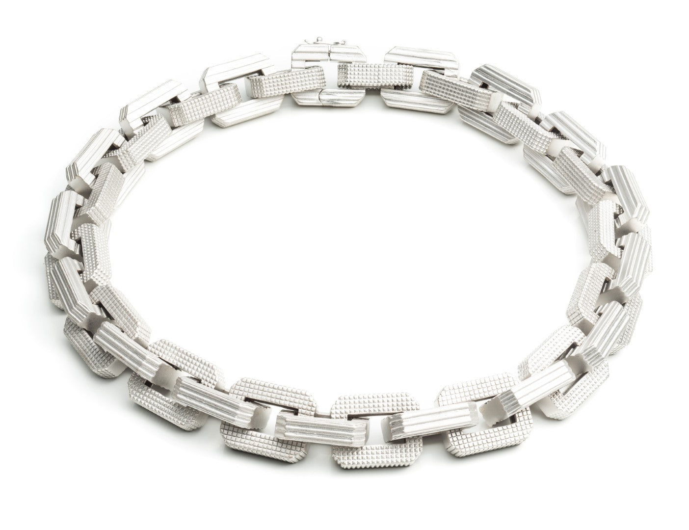 Large Matte Supra Link Choker