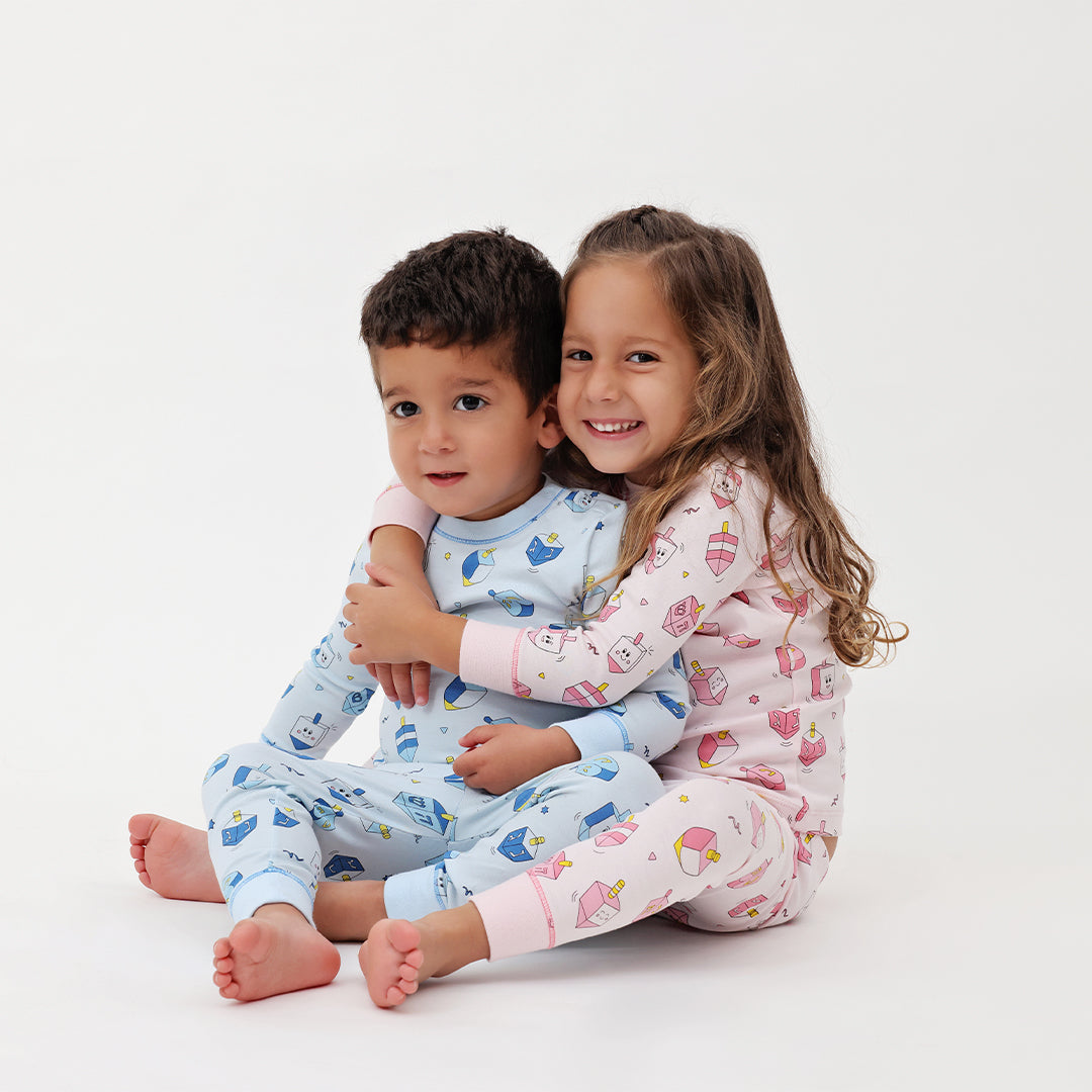 Two Piece PJ Happy Dreidels