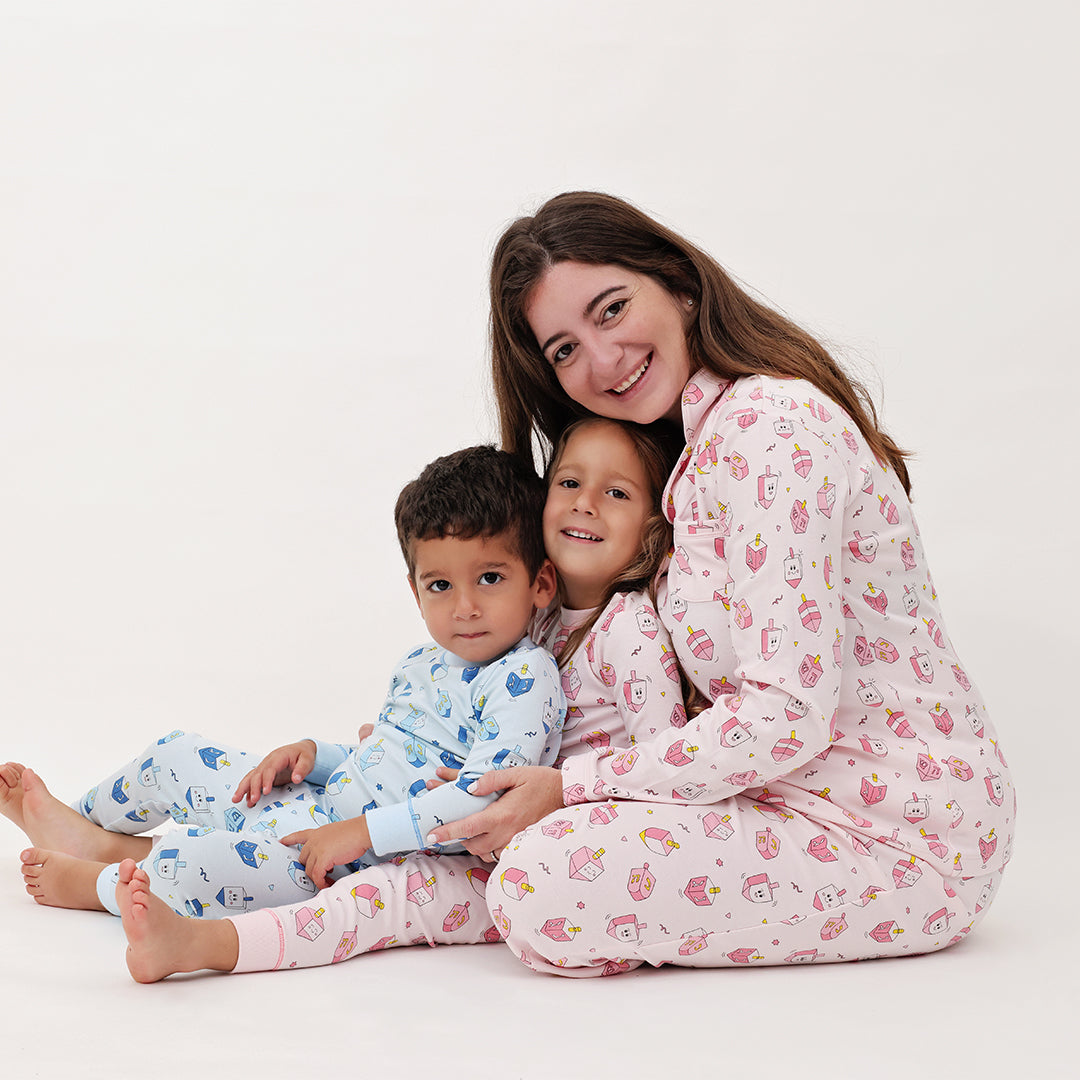 Two Piece PJ Happy Dreidels