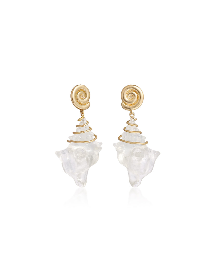 Siren Shell Earrings - will take 2-4 weeks to arrive
