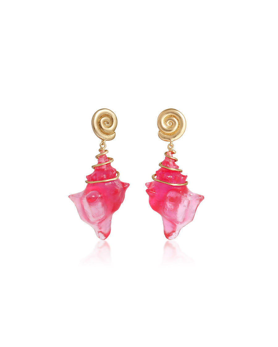 Siren Shell Earrings - will take 2-4 weeks to arrive