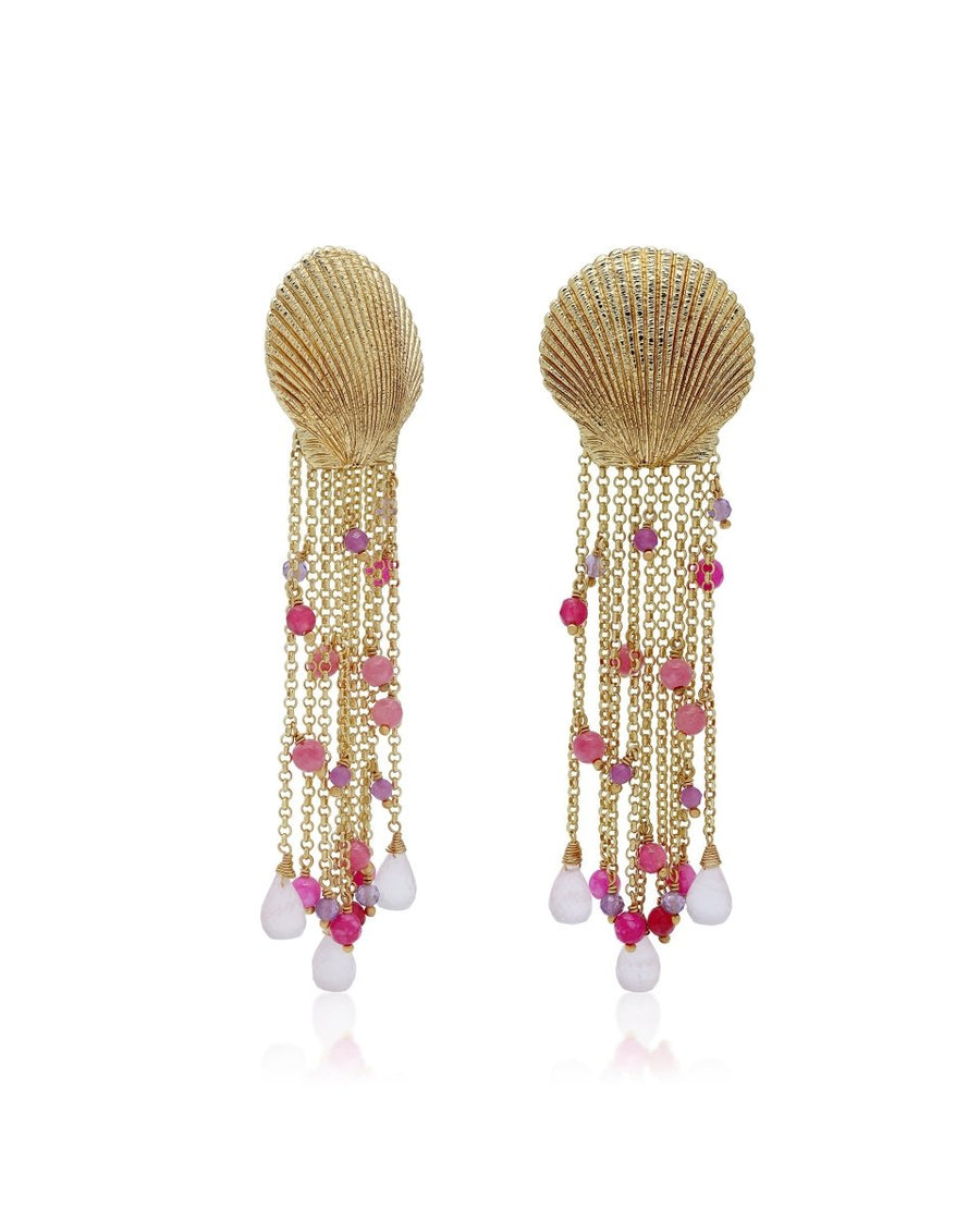 Mya Red Earrings - will take 2-4 weeks to arrive