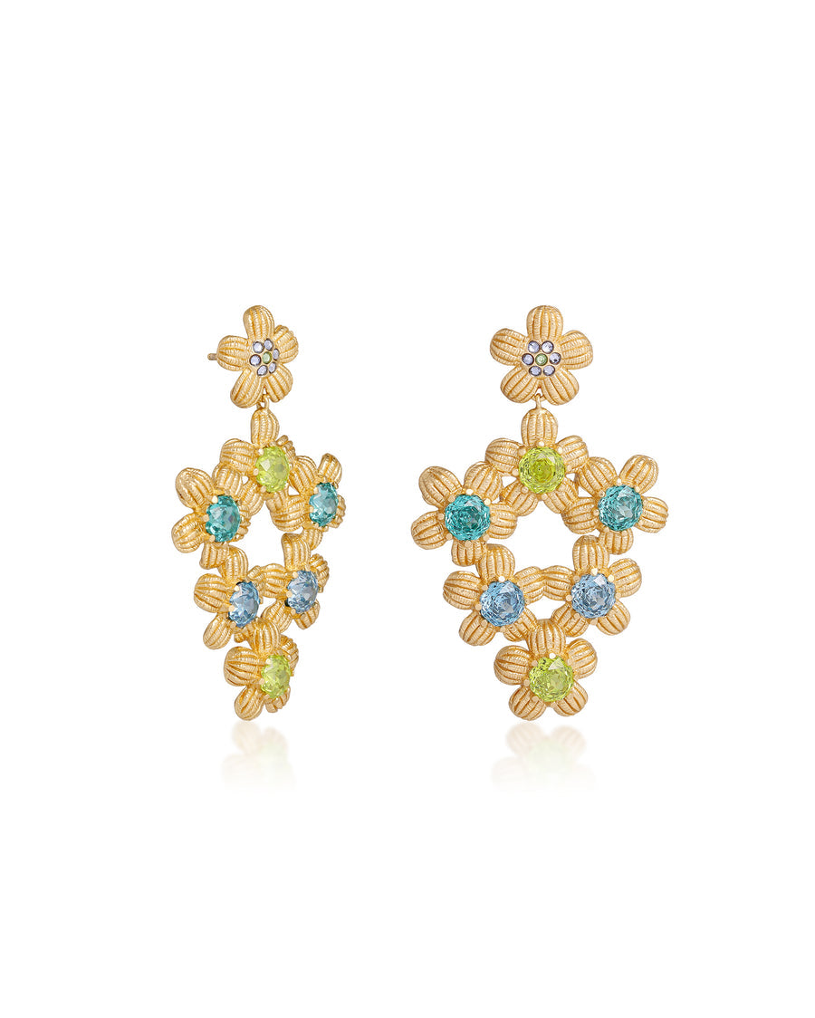 Dewdrop Daisy Earrings - will take 2-4 weeks to arrive