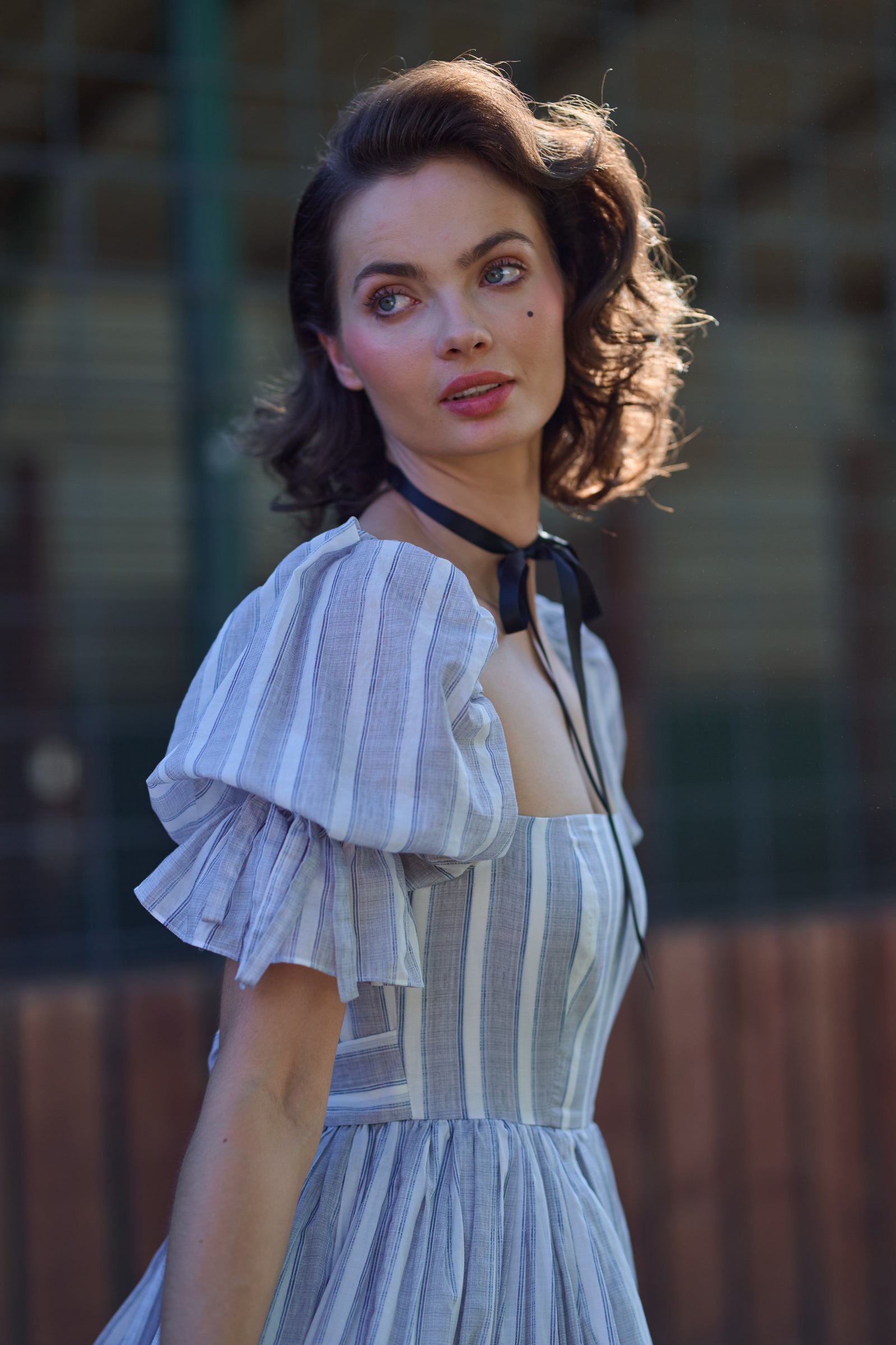 The Lake Stripe Market Dress