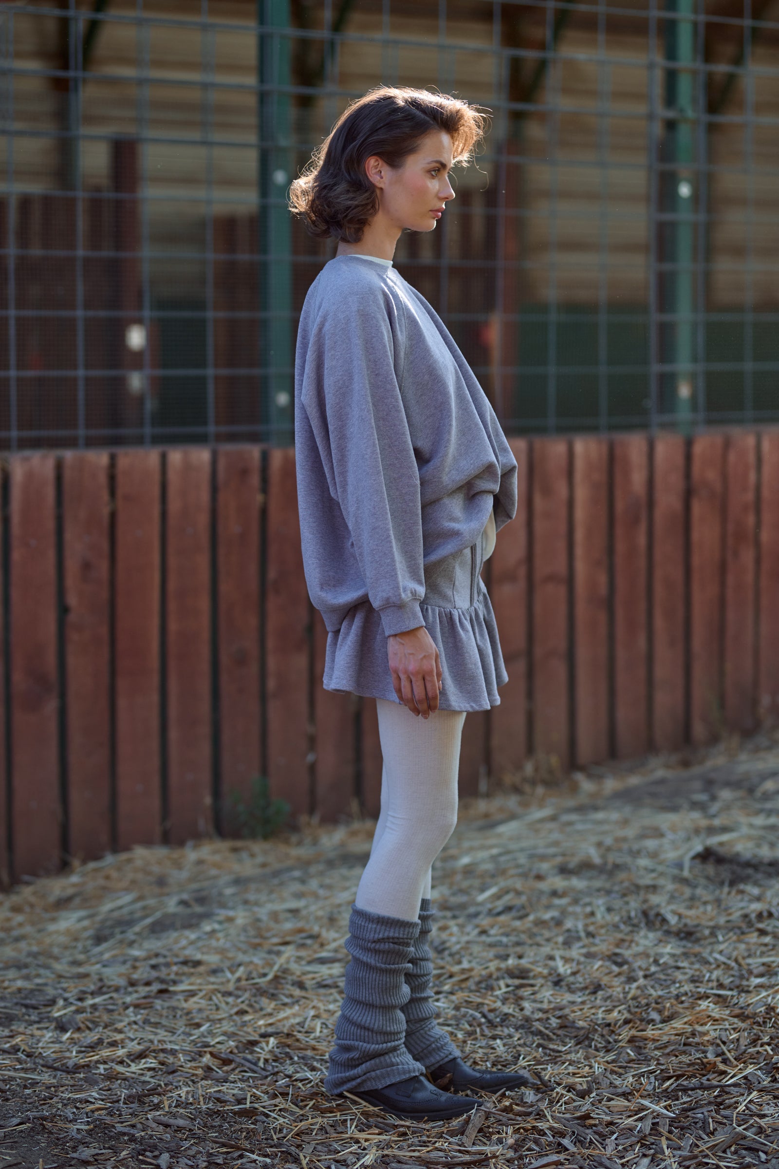 The Heather Grey Heather Skirt